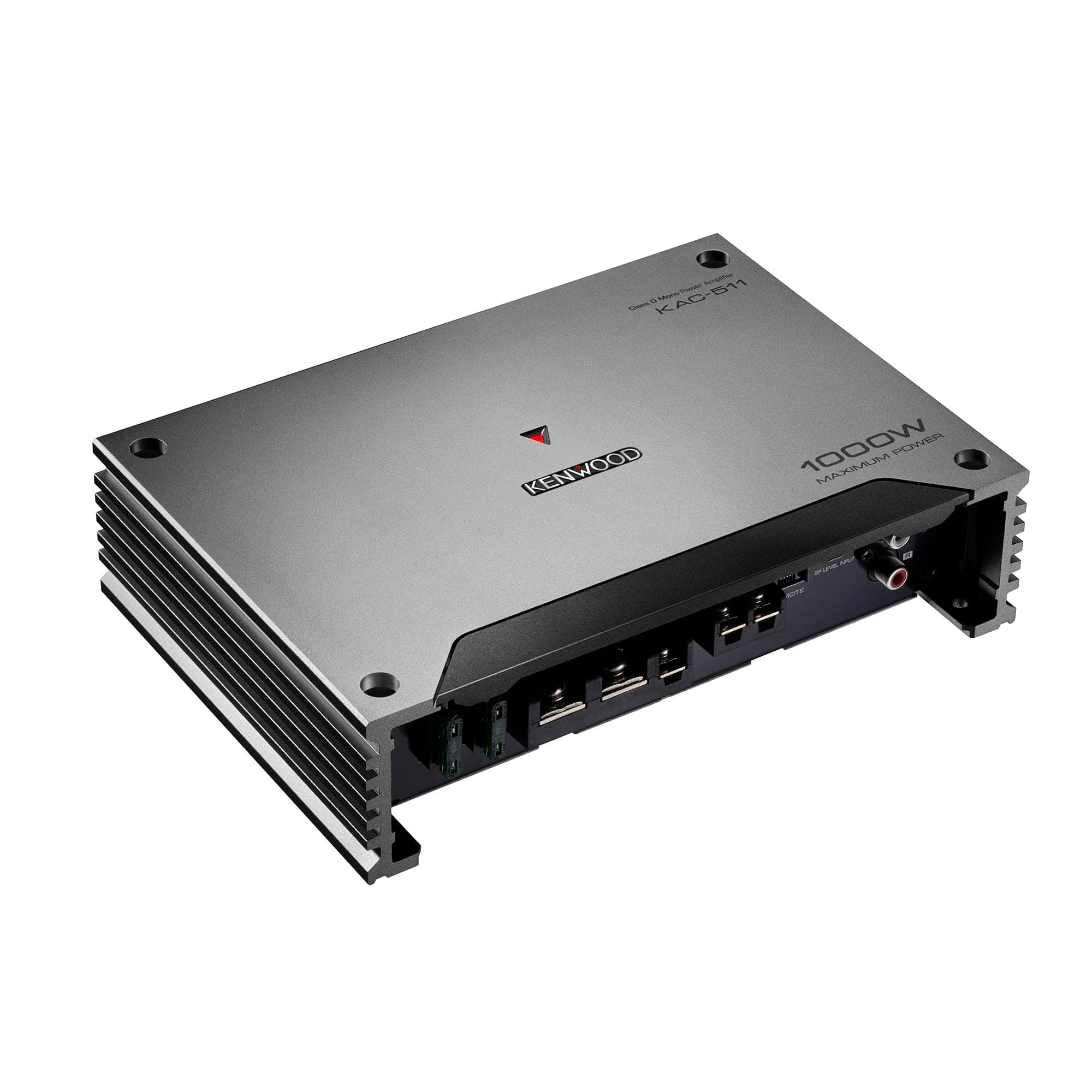 KAC-511 Class D Digital Mono Amplifier with Variable Low-Pass Crossover - Black