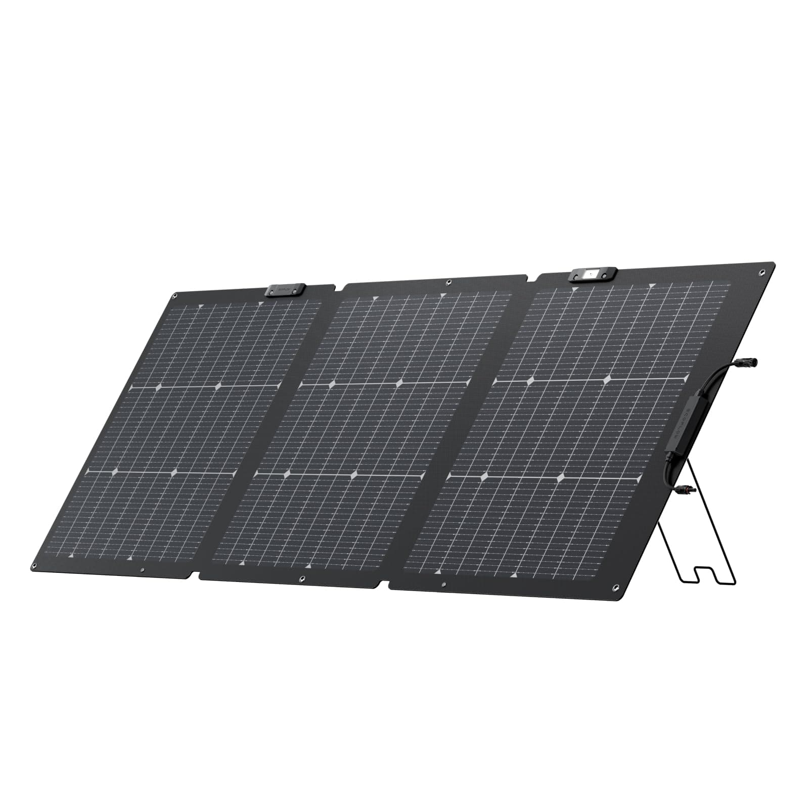 160 Watt Portable Solar Panel for Power Station, Foldable Solar Charger with Adjustable Kickstand, Waterproof IP68 for Outdoor Camping RV Off Grid System