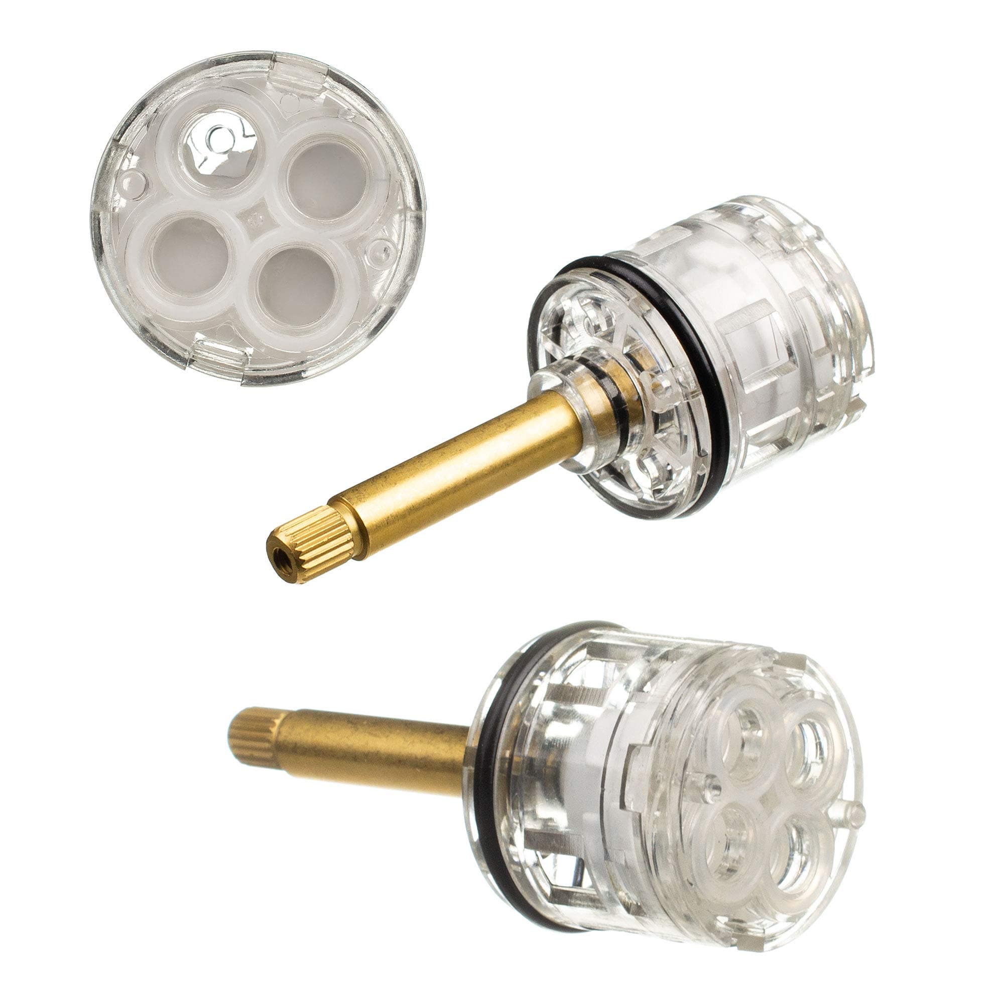 Rolli Shower Cartridge Universal Replacement Ceramic Disc 4 Way Brass Faucet Diverter Mixer Tap D 35mm L 45mm