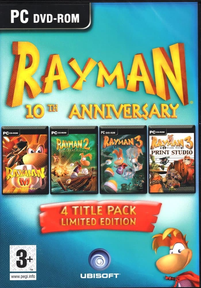 Rayman 10th Anniversary (PC DVD)