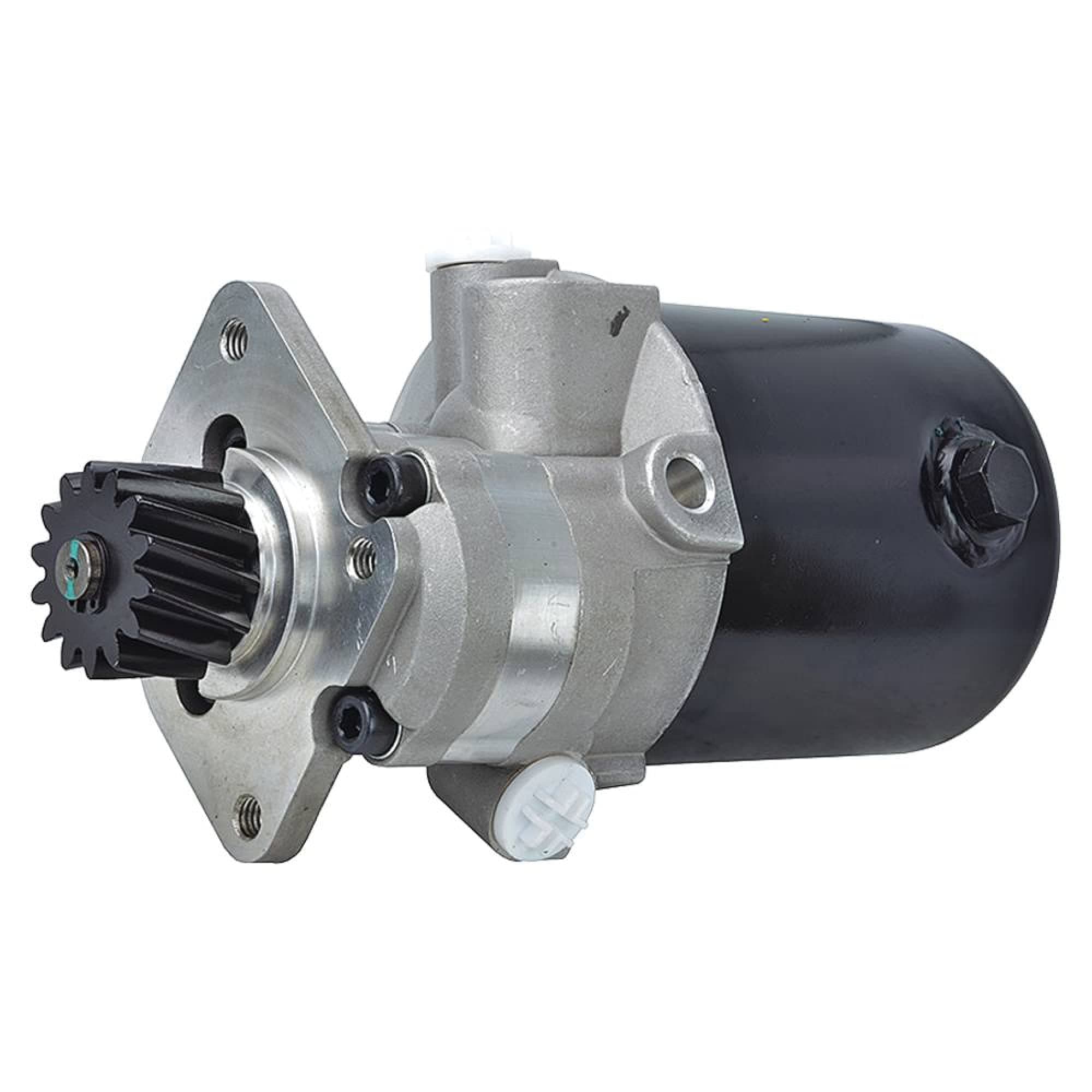 Complete Tractor New 1201-1608 Power Steering Pump Compatible with/Replacement for Massey Ferguson 165, 175, 255, 265, 275, 30, 31, 382, 50C, 50D, 6500 523092M91, HM523092