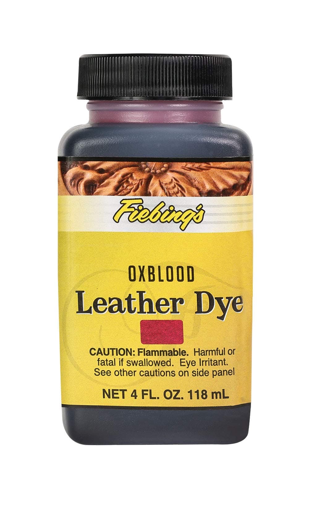Fiebing's Leather Dye - 4 fluid ounce, Oxblood