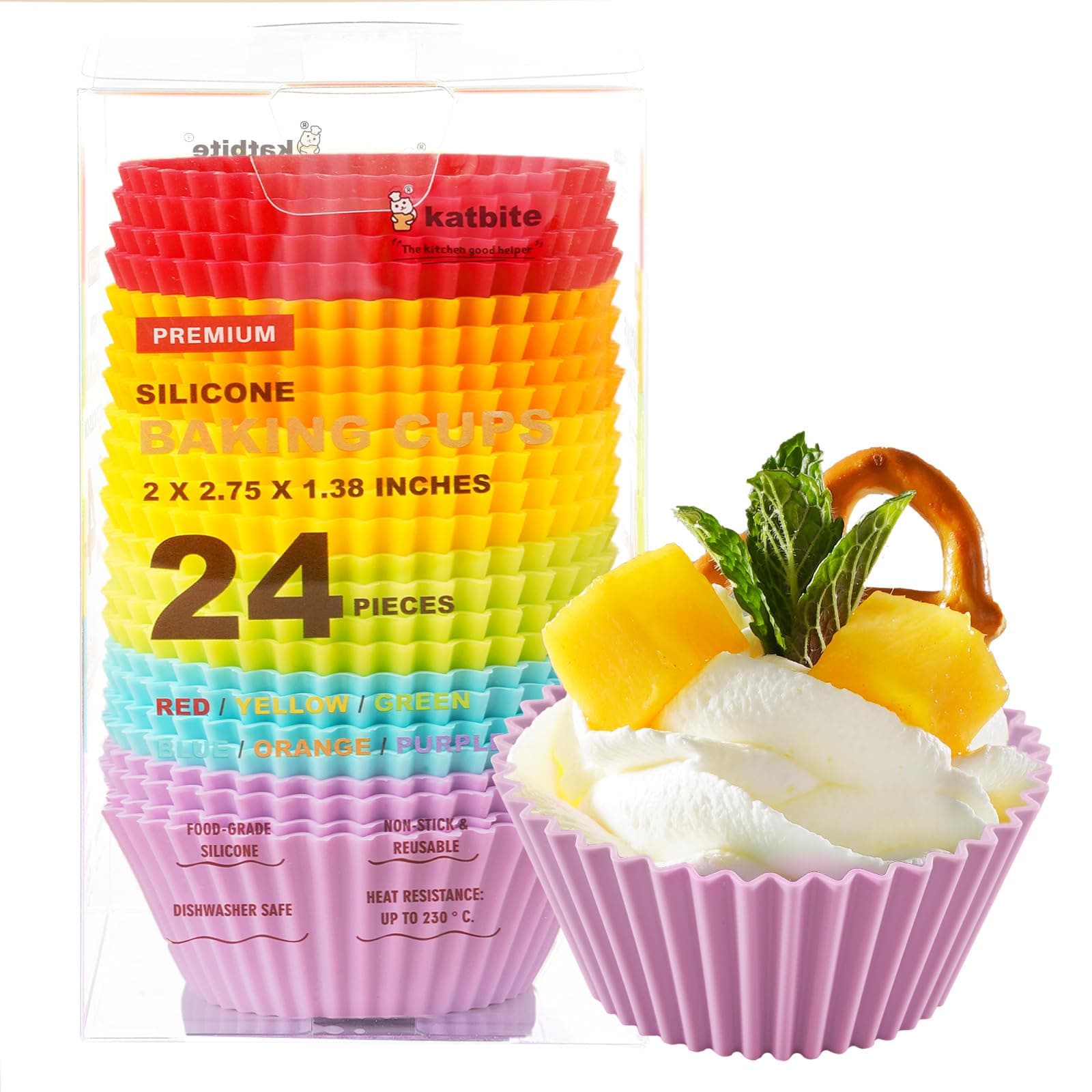 Silicone Cupcake Baking Cups