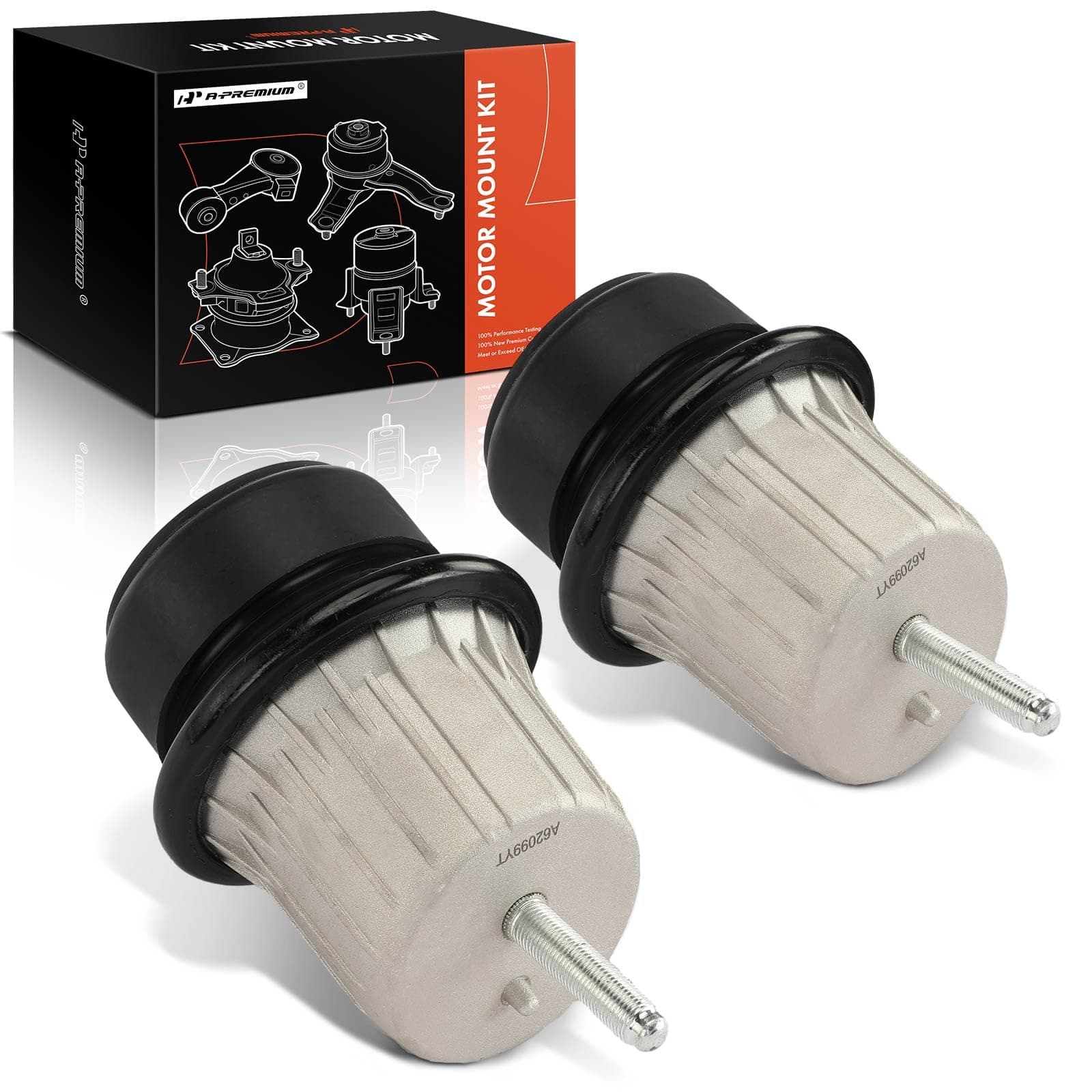 A-Premium 2PCS Front Left and Right Engine Motor Mount Kit Compatible with Lexus IS250 2006-2015, IS350 2006-2020, GS300 2006, GS350/GS450h 2007-2011, RC300 2019, RC350 2015-2020, 3.5L