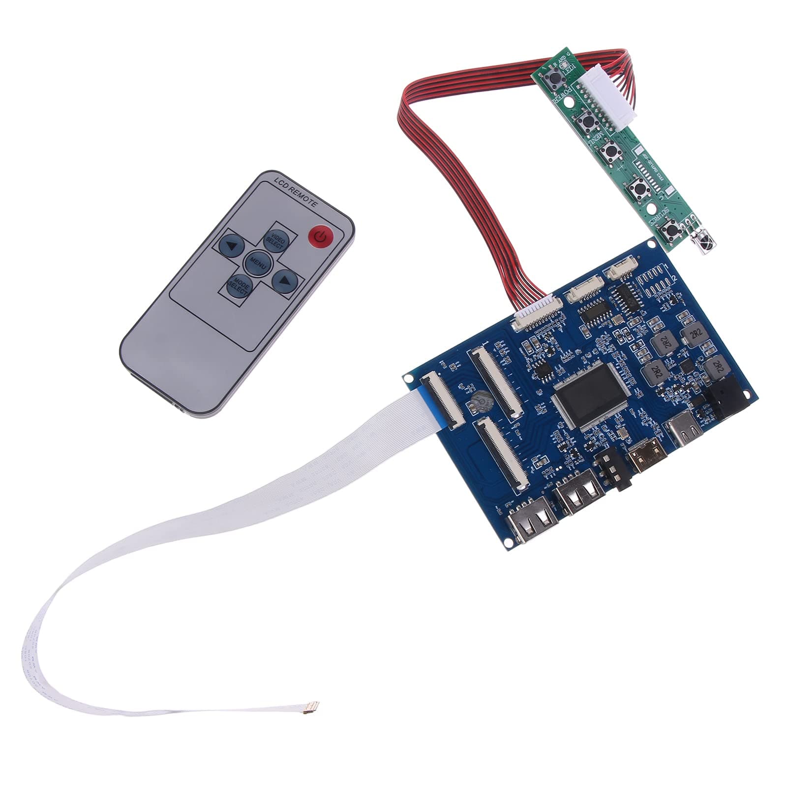 Yuly 30pin/ 40pin LVDS EDP LCD Display Driver Board Panel LVDS Laptop Display Panel Support Hdmi-Compatible Input Driving Board