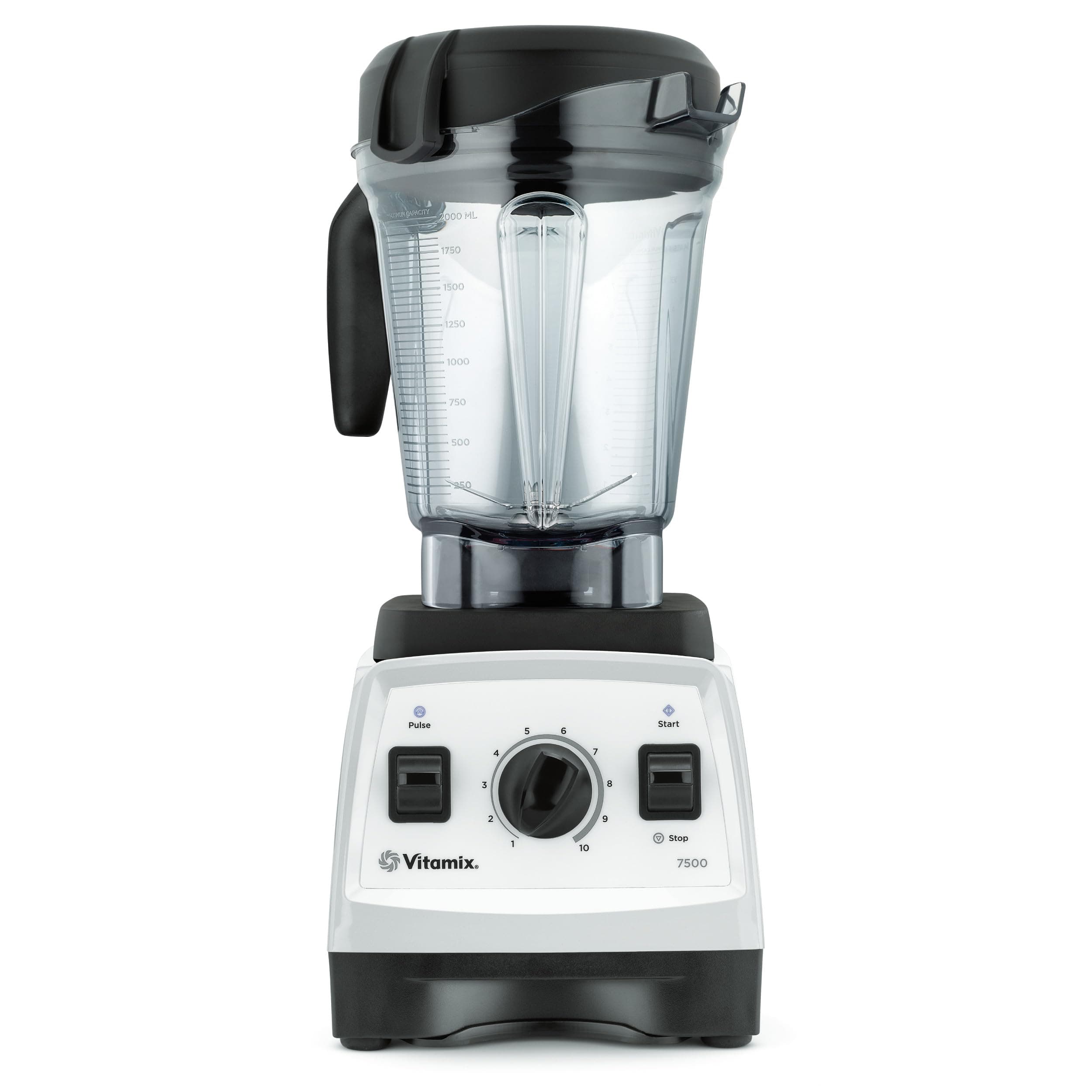Vitamix 7500 Blender with Low Profile Jar Black (White)