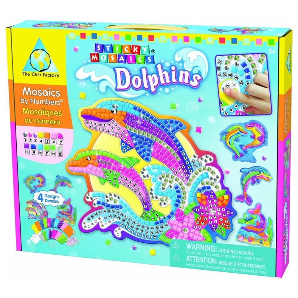 Sticky Mosaics Dolphins
