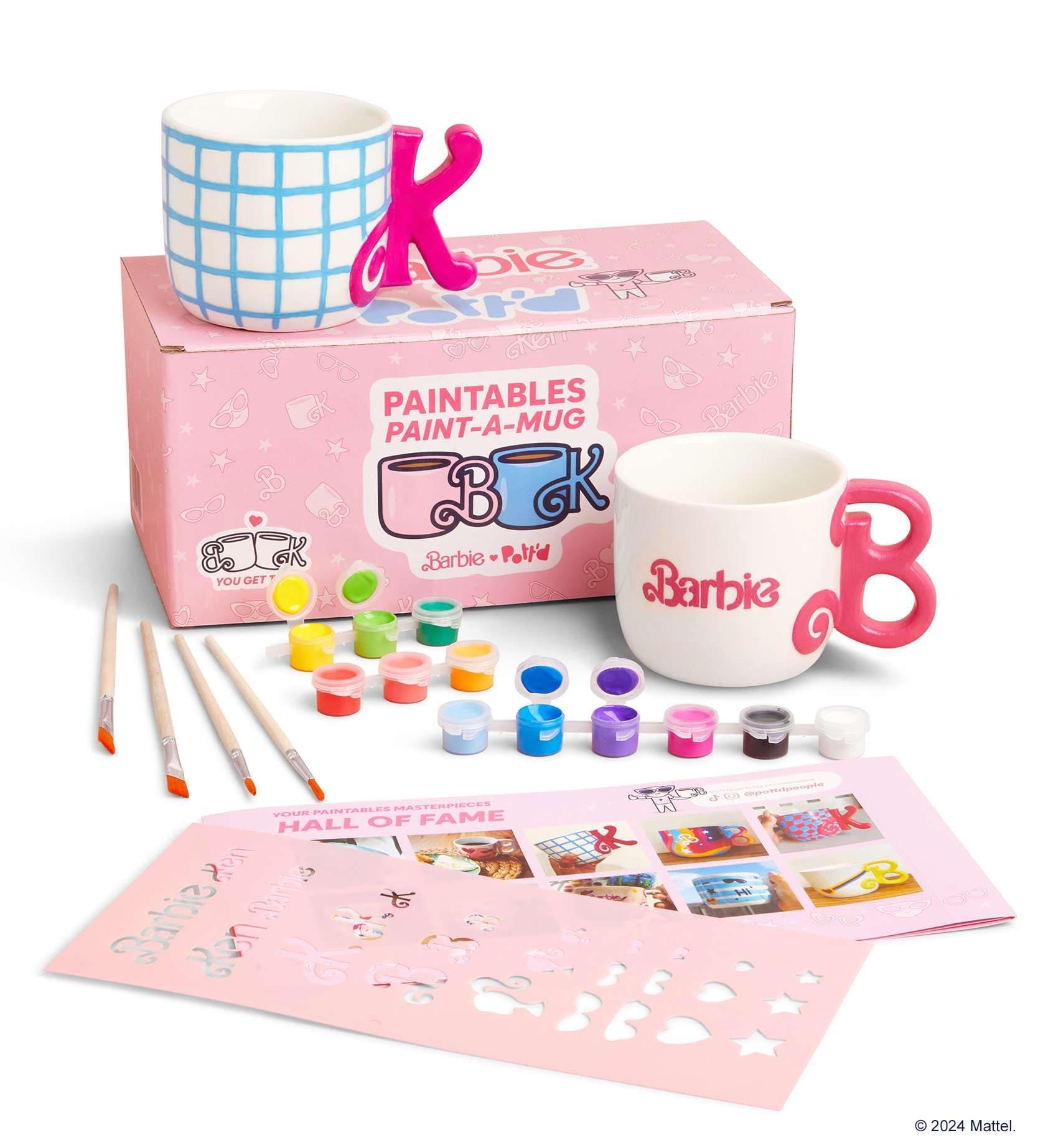 Barbie™ x Pott’d Paint-a-Mug