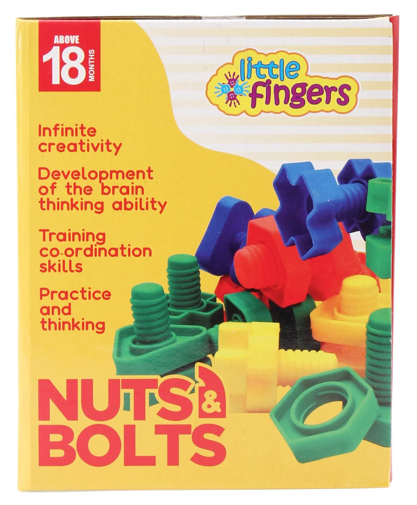 Nuts & Bolts Blocks Multicolor - 32 Pieces