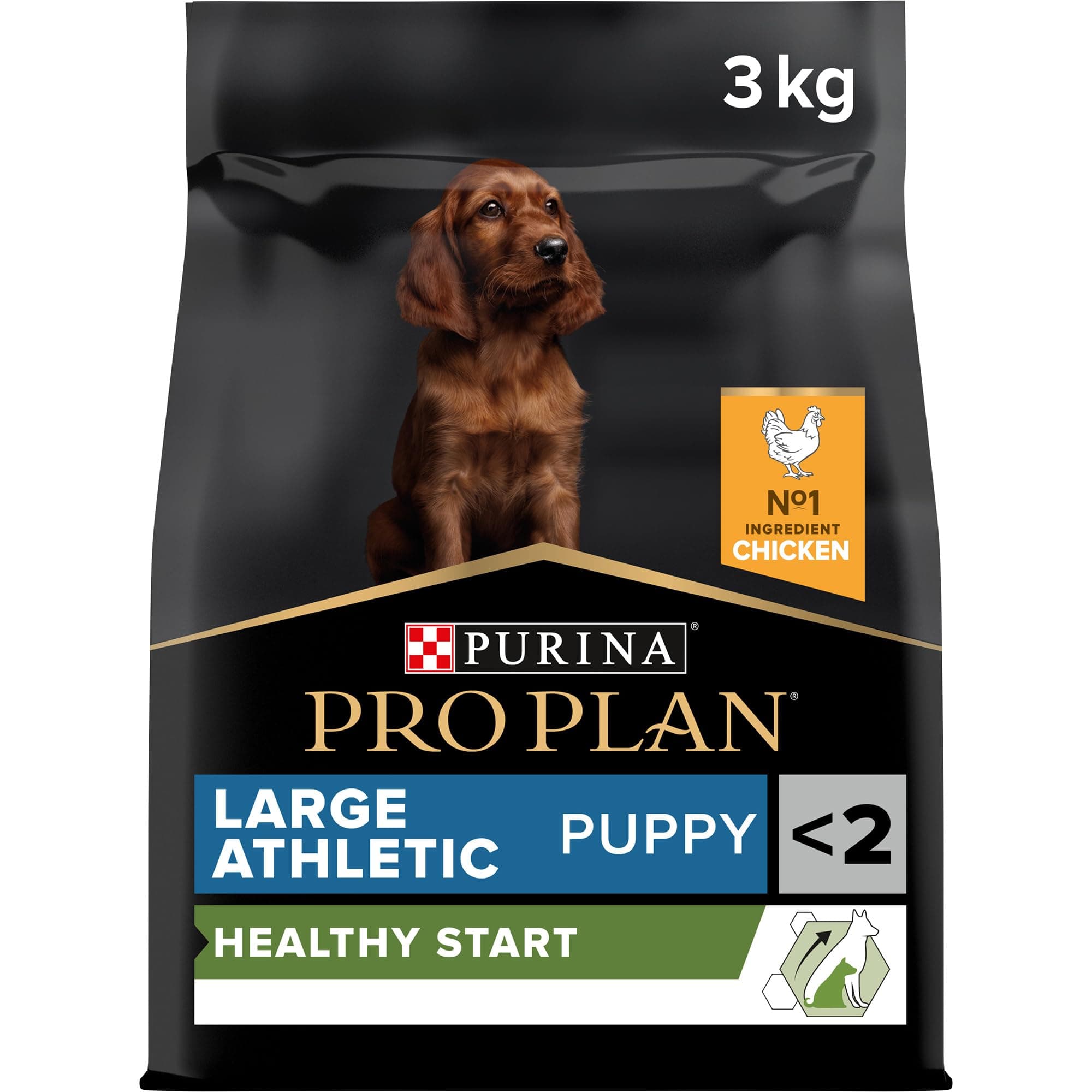 PRO PLAN LARGE ATHLETIC PUPPY CHICKEN 3KG