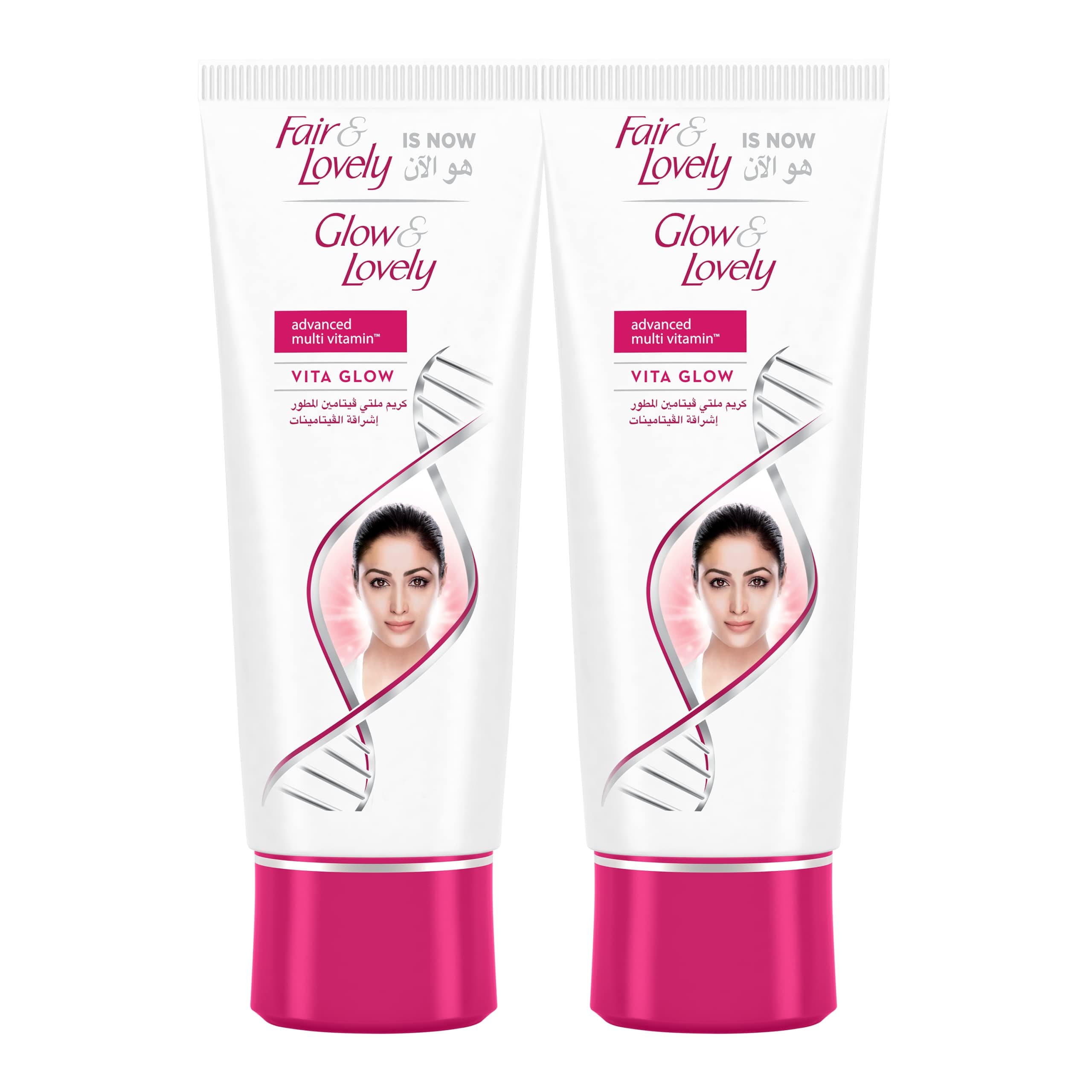 Formerly Fair & Lovely Face Cream with VitaGlow Advanced Multi Vitamin for glowing skin, 100g (Pack of 2)