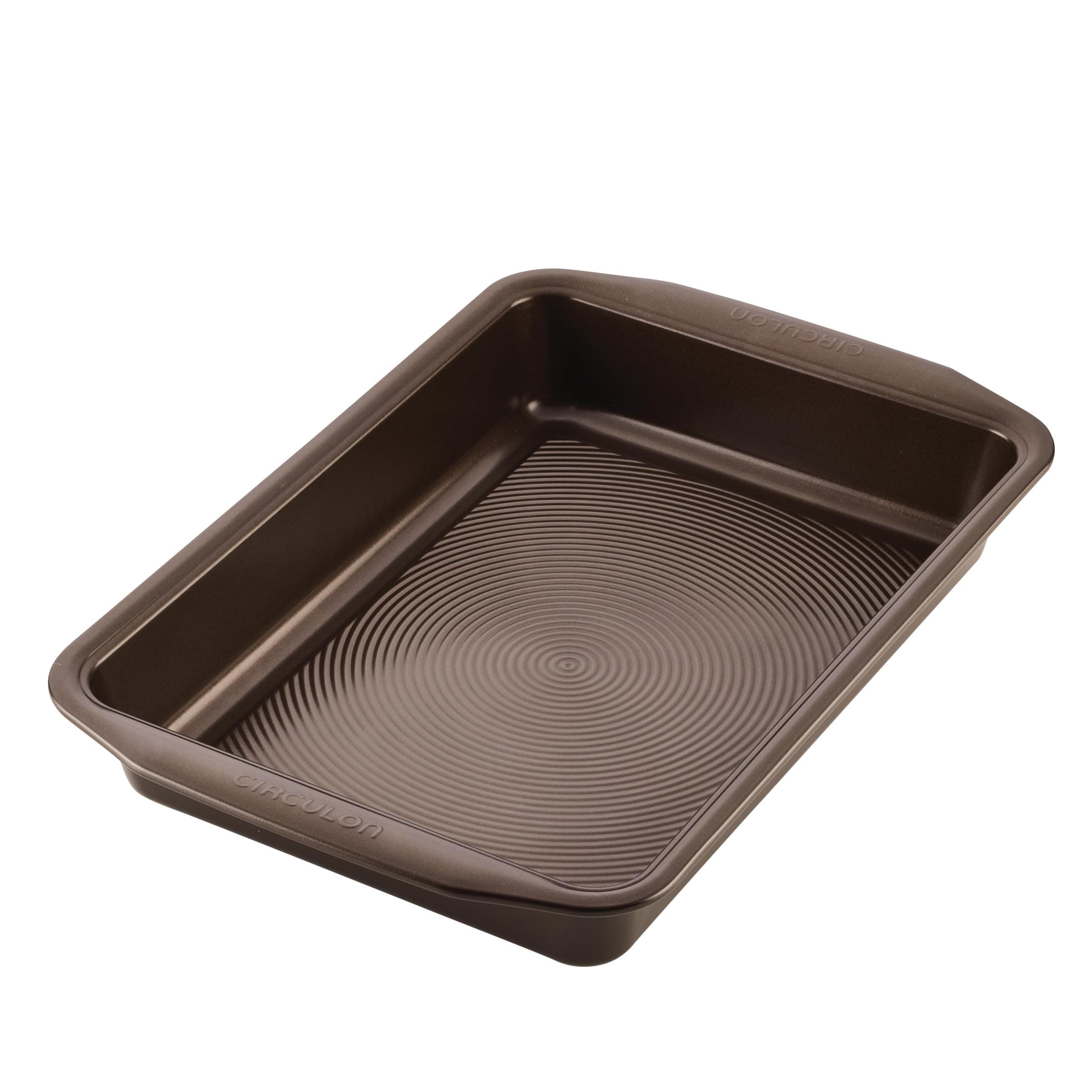 Circulon Symmetry Nonstick Rectangular Cake Pan - Chocolate - 9" x 13"