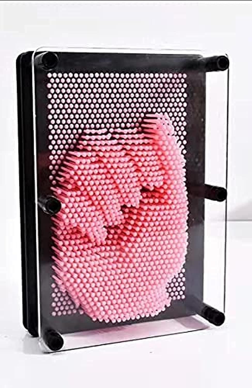 pinart,medium creative 3D three-dimensional face painting needle printing clone hand model birthday gift home furnishing items (multi color)