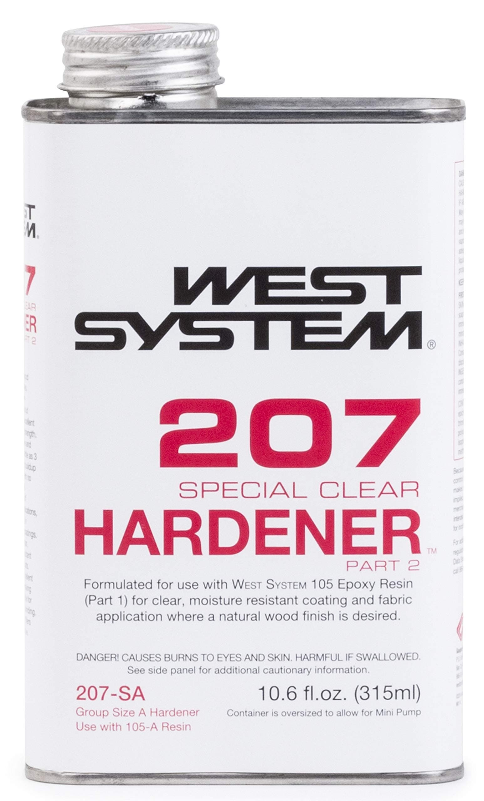 West System 207-SA Special Clear Hardener