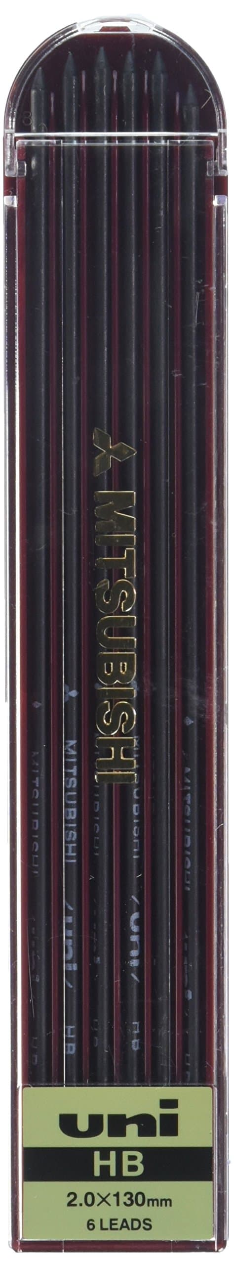 三菱鉛筆 Uni Drop Holder Type Pencil Lead, 2.0mm, HB (ULNHB)