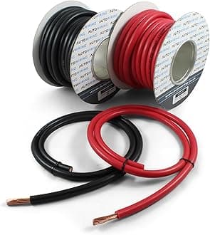 Automotive Hi-Flex 170 Amp 25mm² 4 AWG Battery/Starter/Inverter/Welding PVC Cable Wire (Red, 6 Metre)
