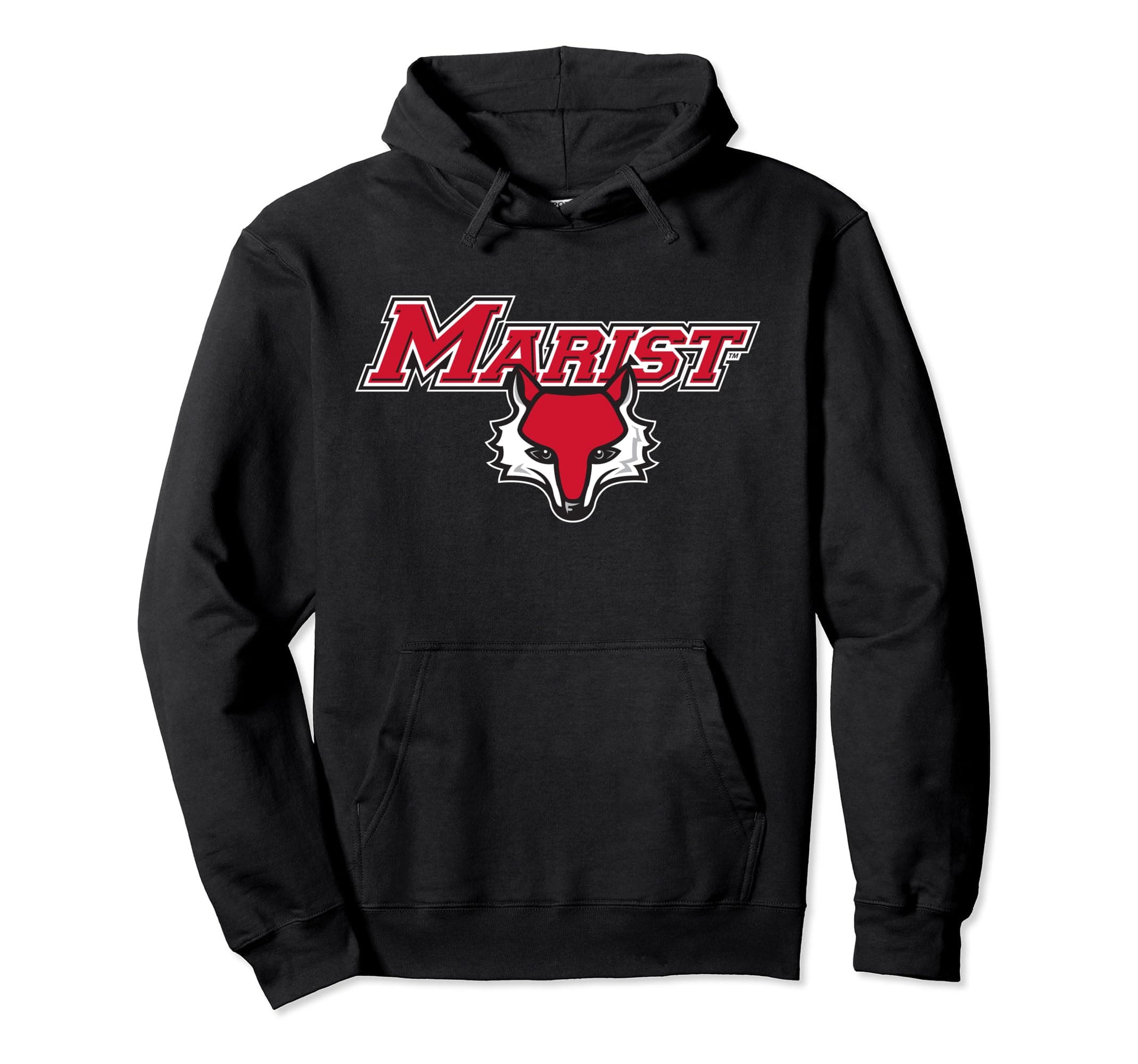 Marist College Red Foxes Stacked Pullover Hoodie