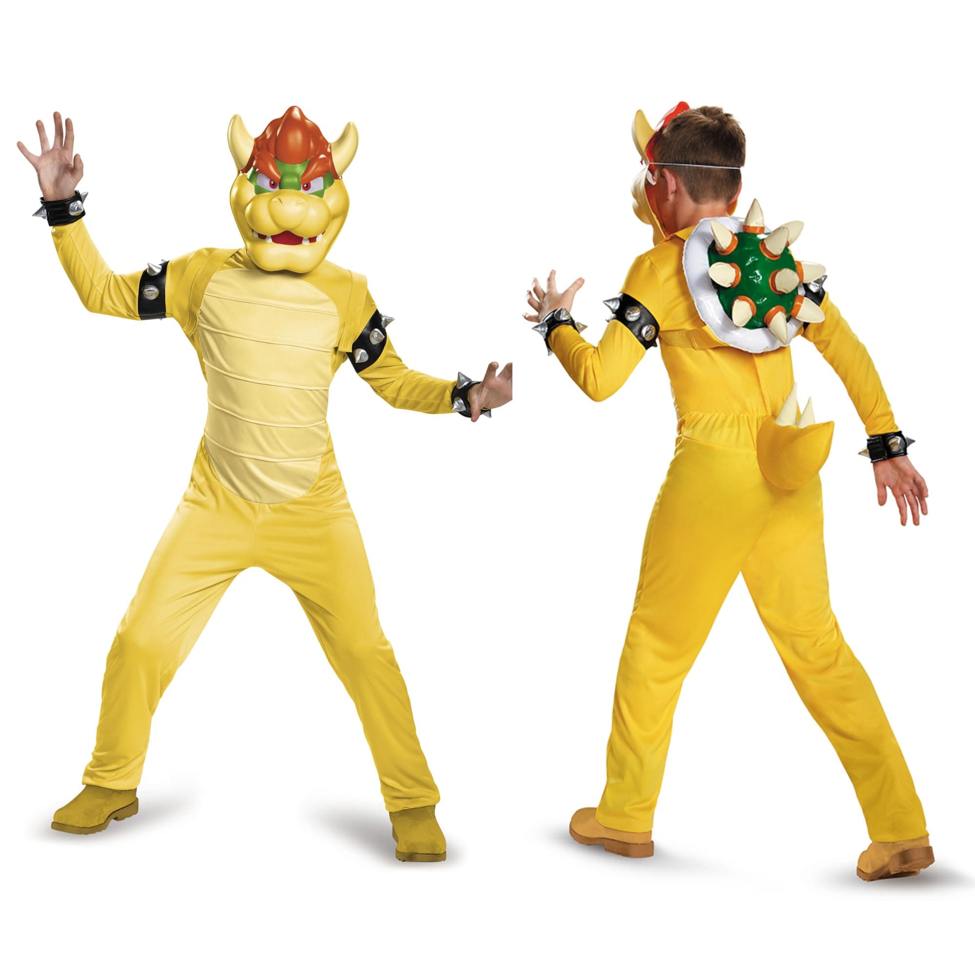 Disguise Bowser Deluxe Costume, Medium (7-8)