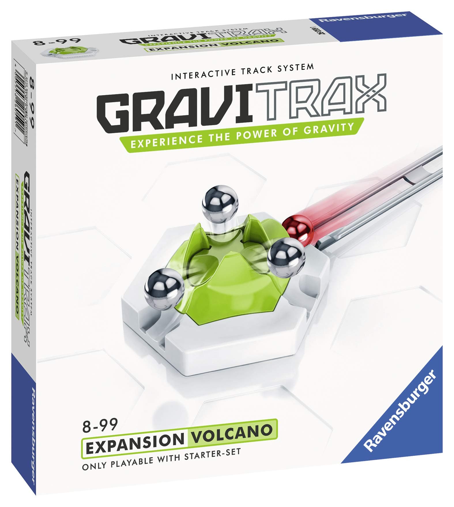 RavensburgerGraviTrax Volcano - Add On Extension Accessory Marble Run and Construction Toy for Kids Age 8+