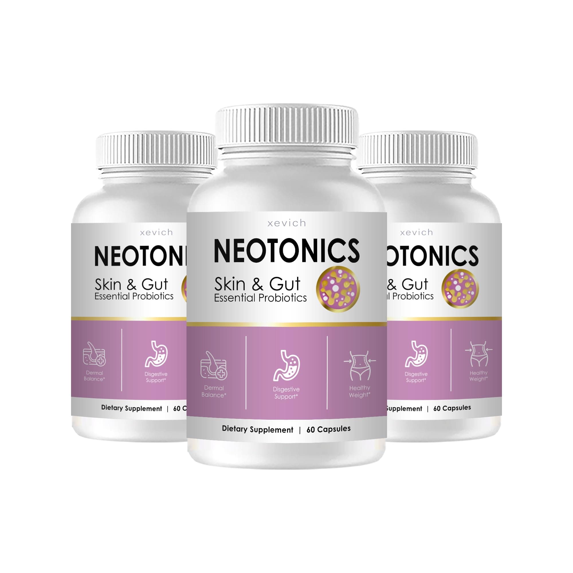 Xevich Neotonics - Neotonics Essential Capsules (3 Pack, 180 Capsules)