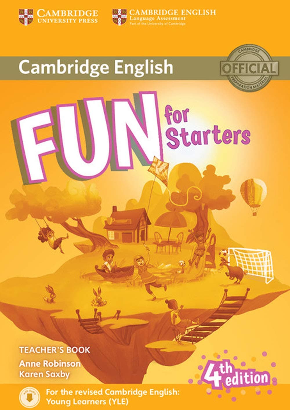 Fun for Starters Teacher's Book with Downloadable Audio 4th Edition
