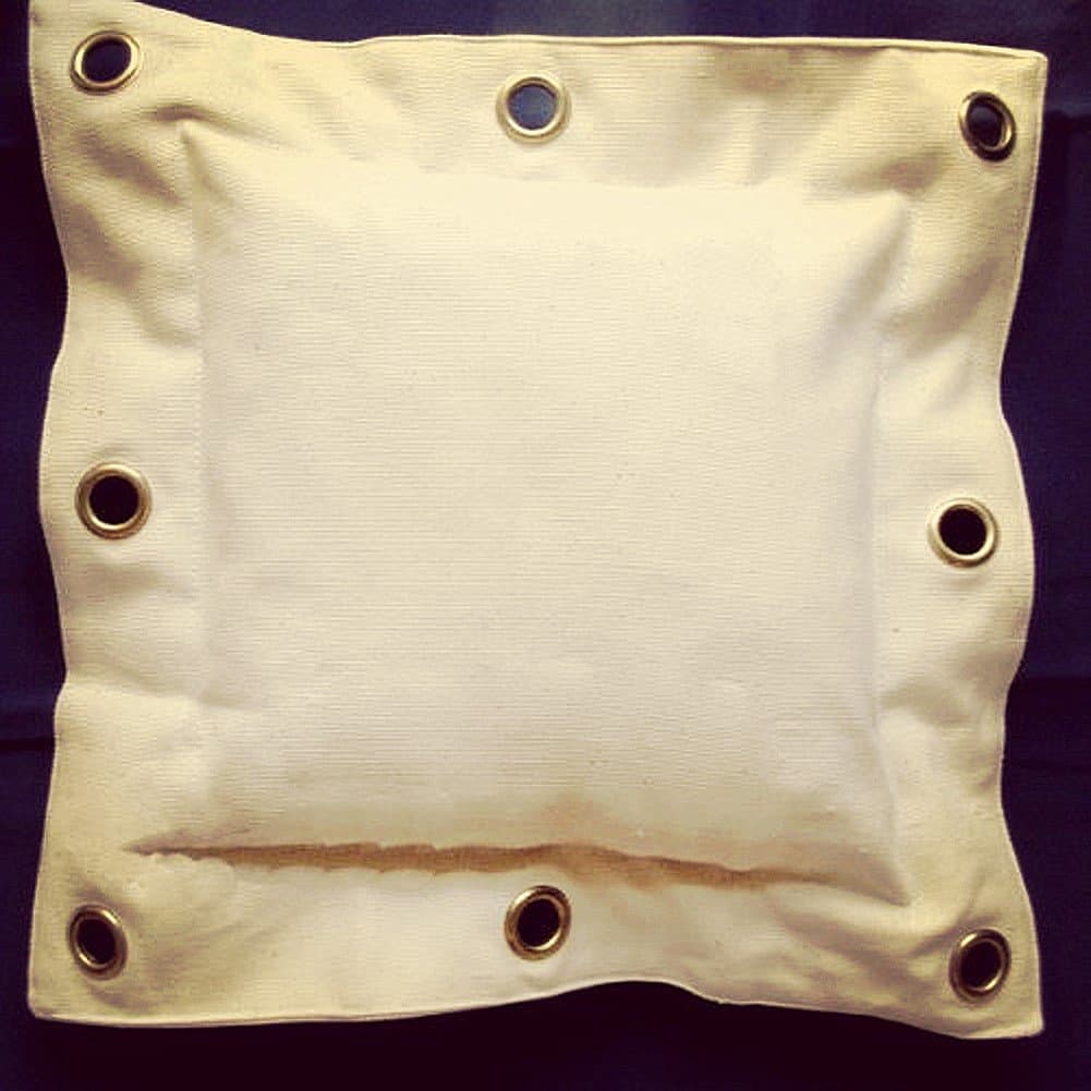 YEESAM Deluxe Wing Chun Training Ring - Bamboo Rattan/Stainless Ring Yongchun Yewen Sau Sticky Hand Leg Strength Training Tsun Siu Lum Kung Fu Rings Taiji (Punch Bag 39cm)