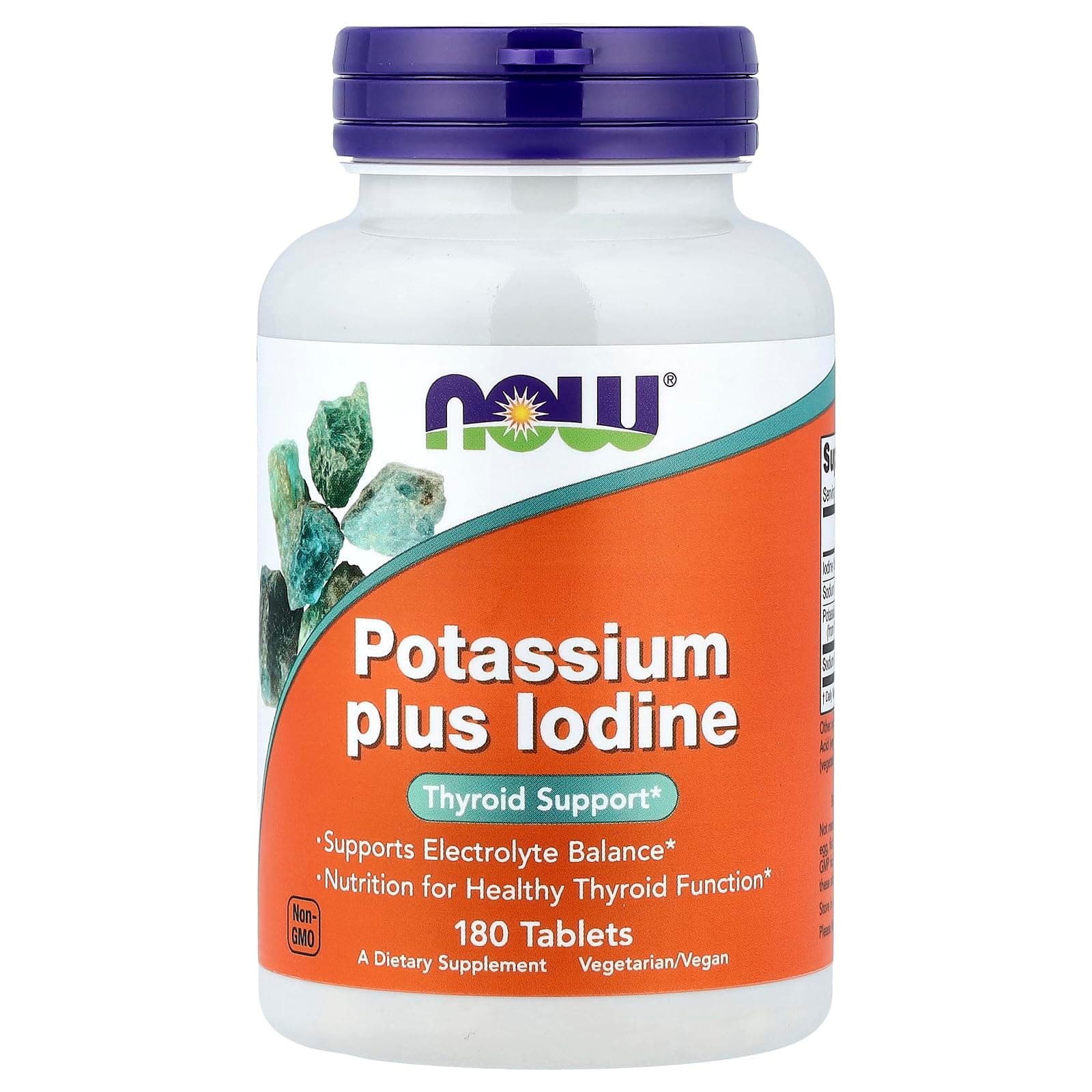 Potassium Plus Iodine 180 Tablets