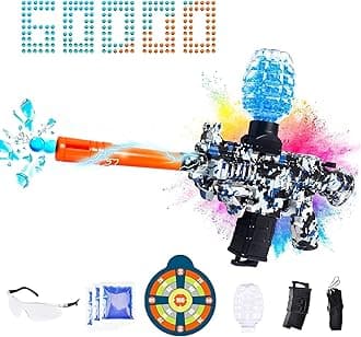 JANNIRESS Electric Blaster Toys Eco-Friendly Splatter Ball Blaster,Automatic Outdoor Games Toys for Activities Team Game
