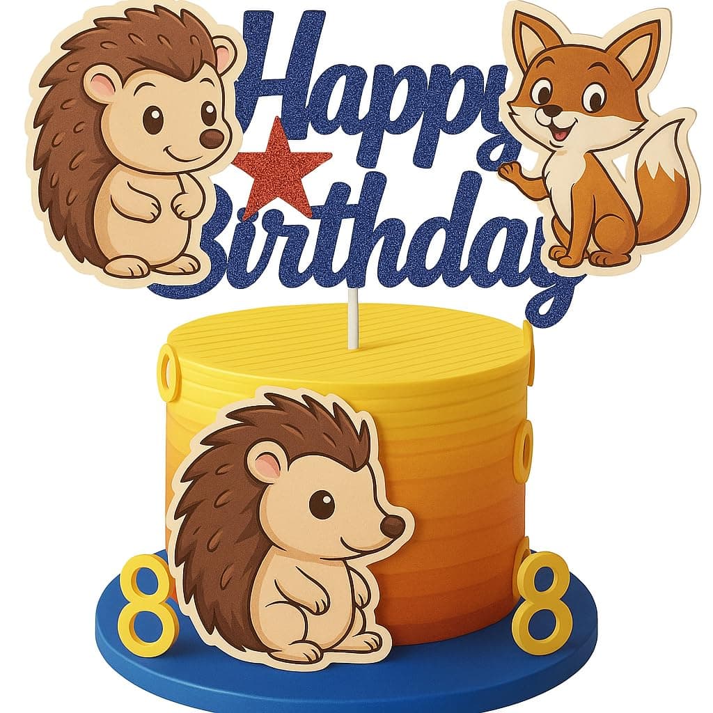 Happy Birthday Cake Topper