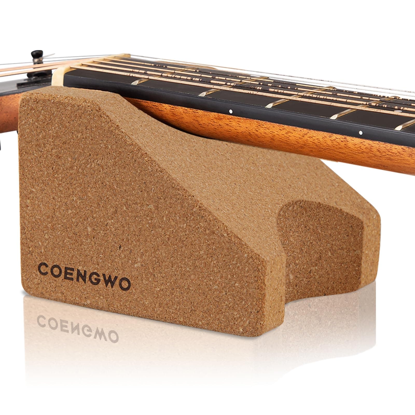 COENGWO Guitar Neck Rest, Guitar Neck Cradle Support Pillow String Instrument Luthier Tool for Guitar Workstation, Ukuleles, Violins, Banjos, Mandolins