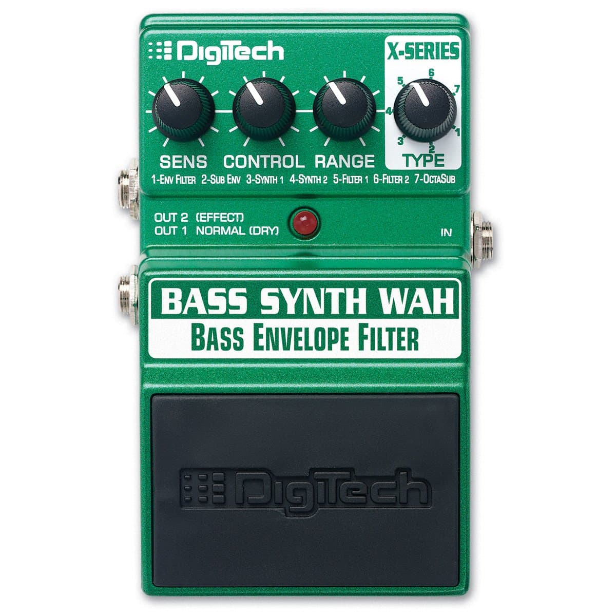 Digitech XBW Bass Synth Wah Pedal