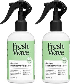 Original Scent Odor Removing Spray, 8 fl. oz. | Pack of 2 | Odor Absorber for Home, Furniture, Fabrics & Trash | Safer Odor Relief