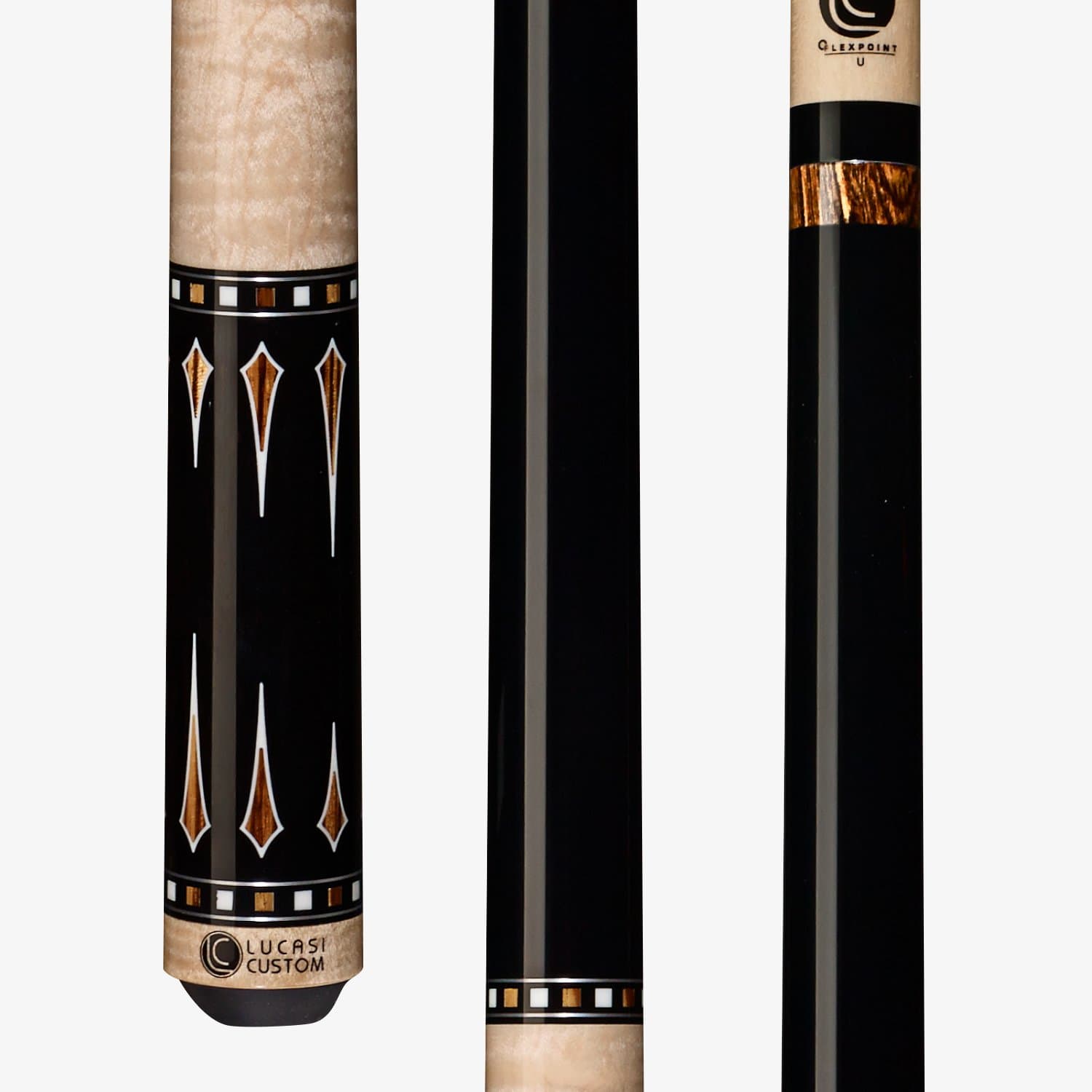 Lucasi Custom LZC28 Pool Cue Stick with Zero Flexpoint Low Deflection Shaft & Uni-loc Quick Release Joint