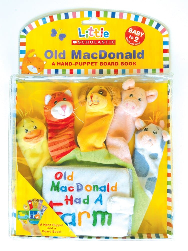OLD MACDONALD: A Hand-puppet Board Book (Little Scholastic)