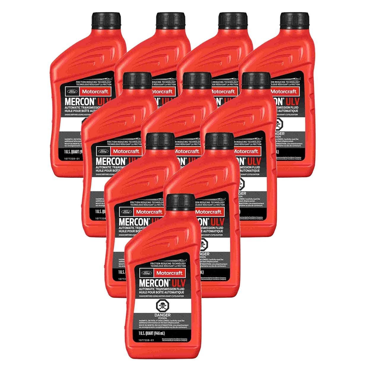 Genuine OEM Automatic Transmission Fluid Kit Mercon ULV - 10 Quart