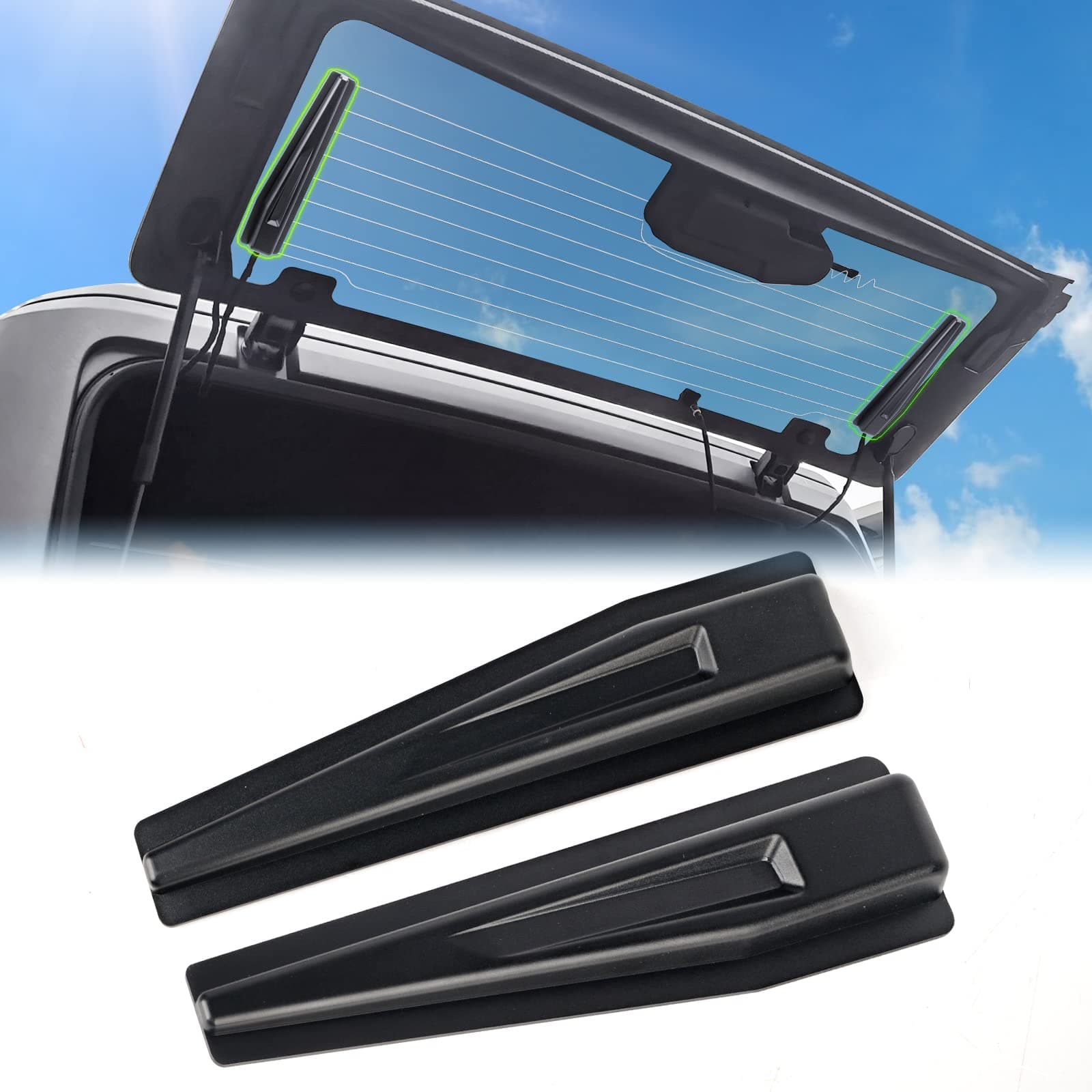 EOIS Rear Windshield Heating Wire Protective Decoration Stickers for Ford Bronco Accessories 2021 2022