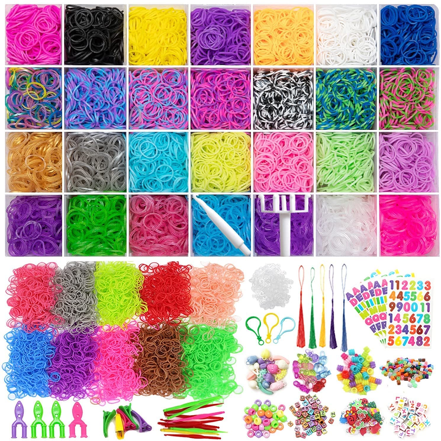 VENSEEN Rubber Bands Bracelet Making Kit