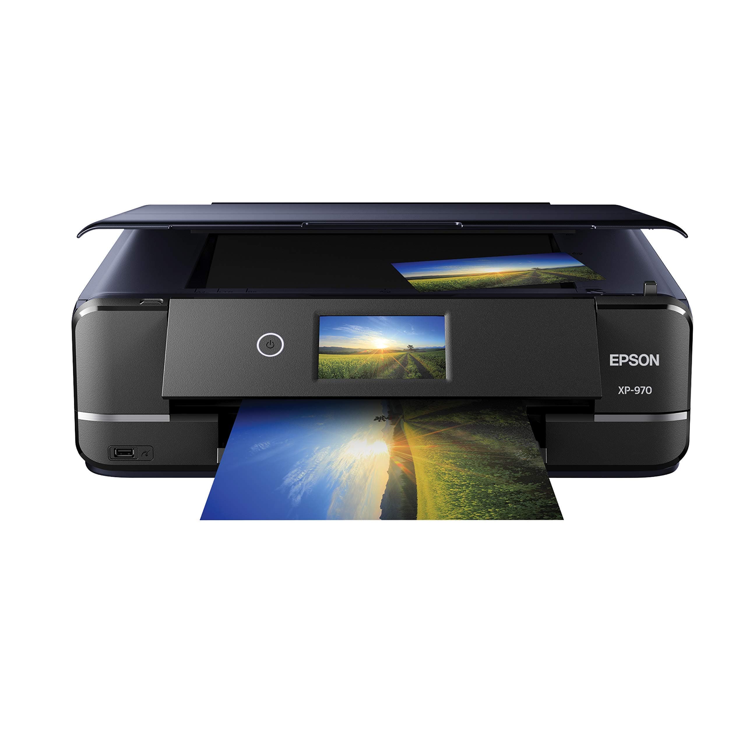 Expression Photo XP-970 Wireless Color Photo Printer with Scanner and Copier - Black