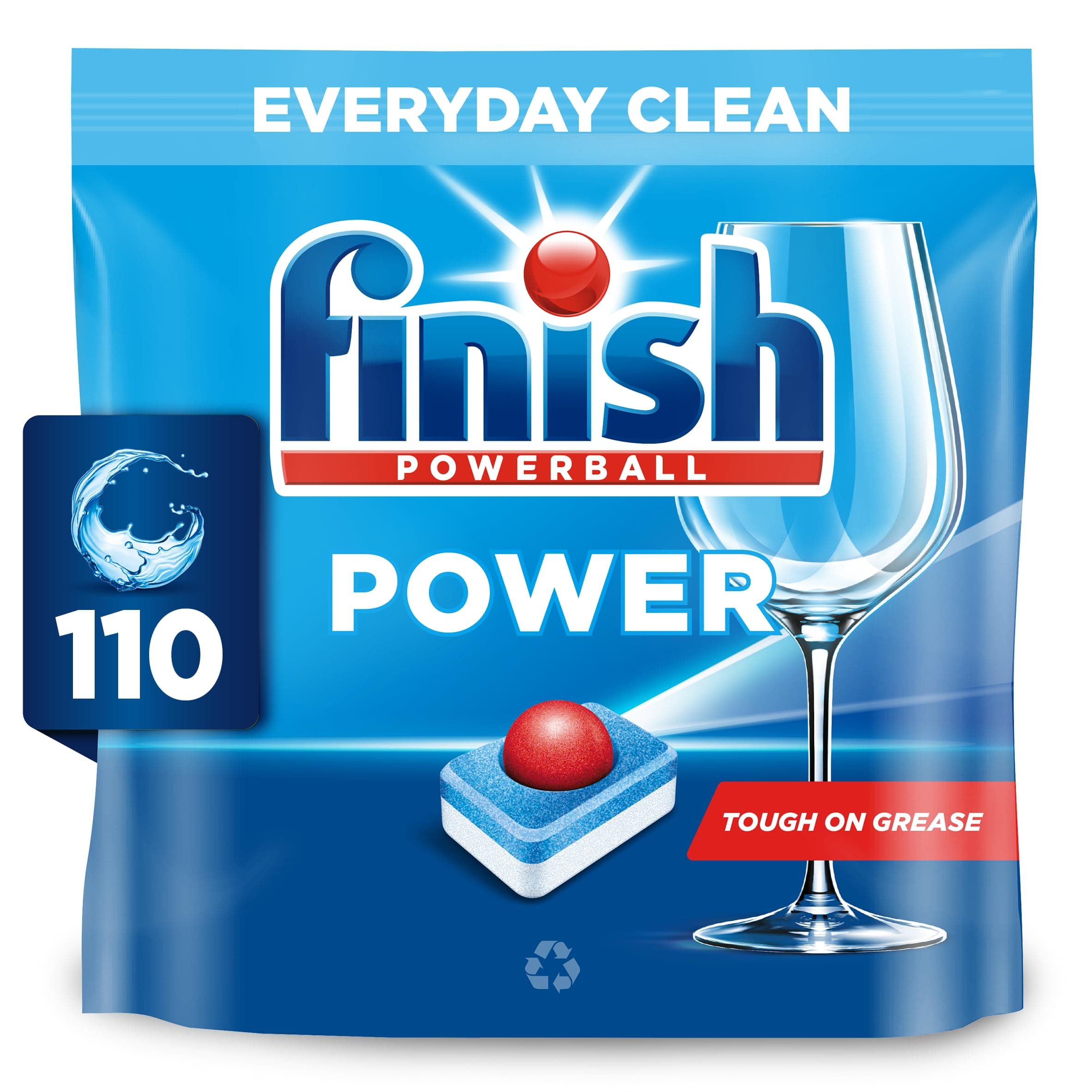 Finish Max All in 1 Powerball, 110 Tabs