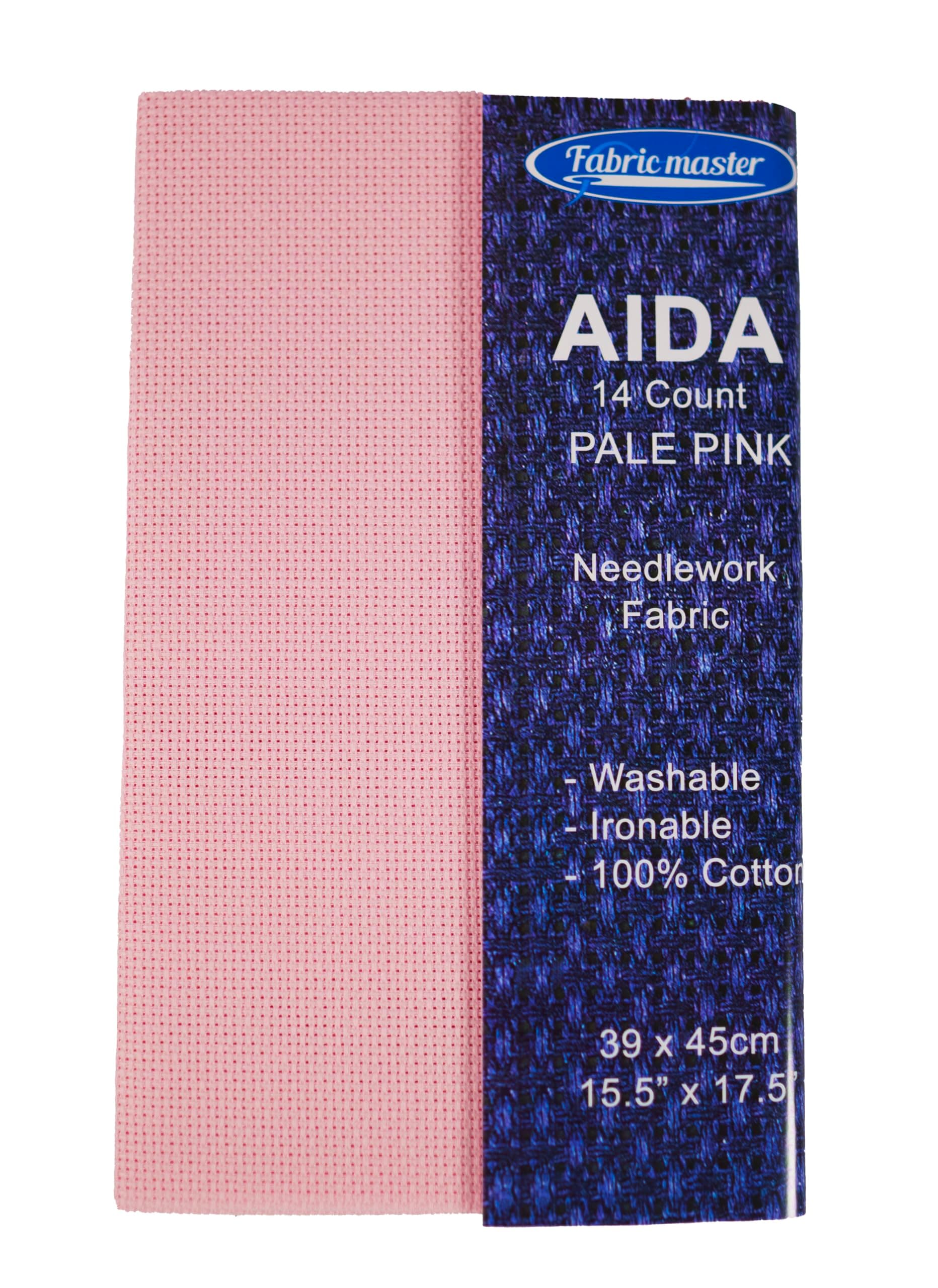 Aida 14 Count Pale Pink 39x45cm