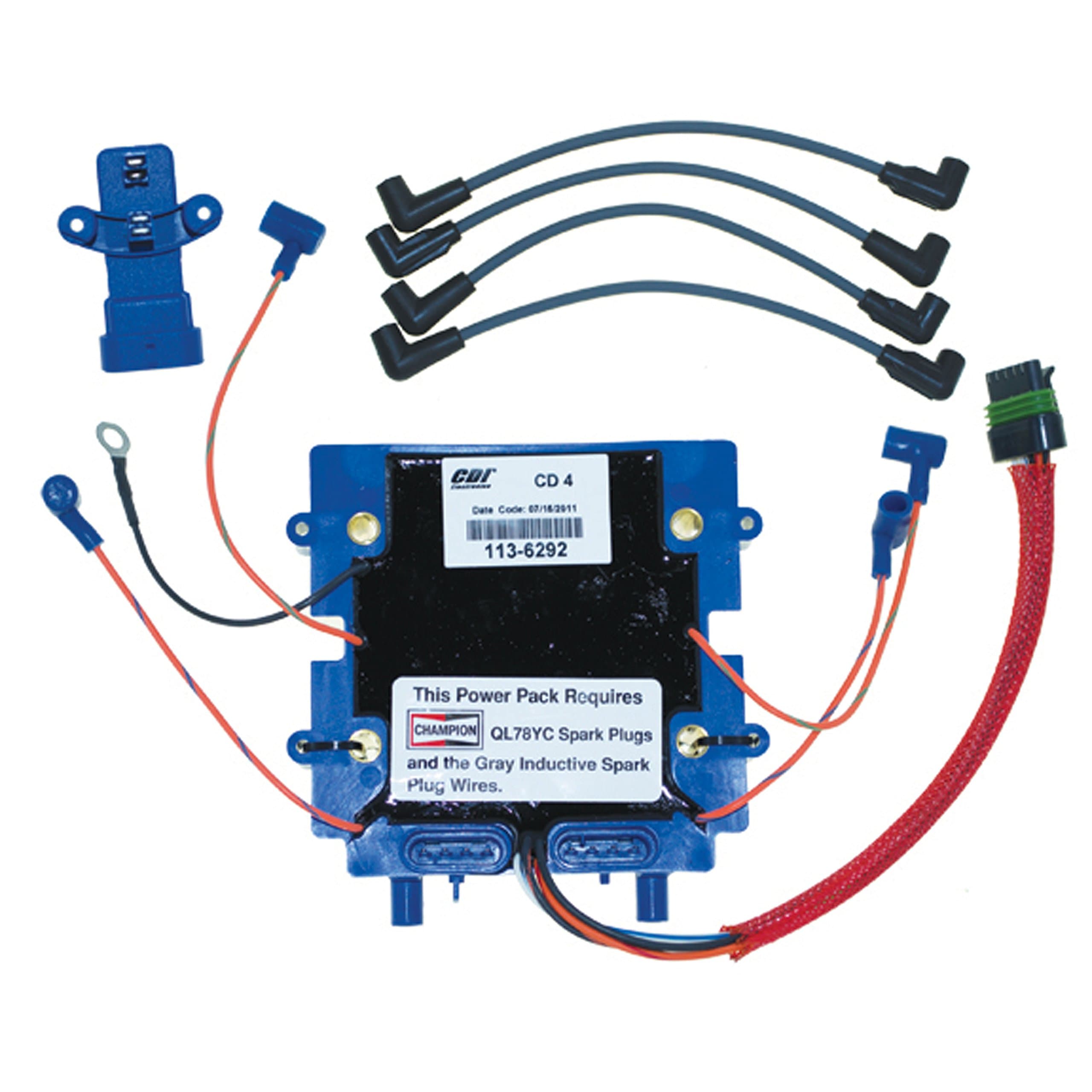 CDI Electronics 113-6292K 1 Johnson/Evinrude Power Pack Kit-4 Cyl (1995-2006)