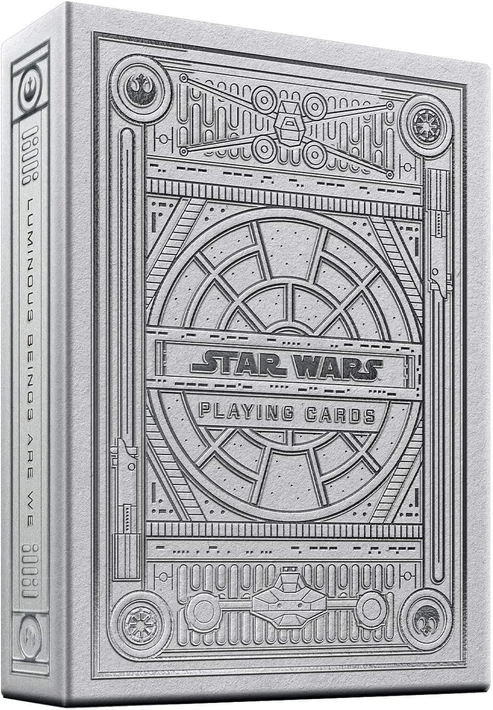Star Wars Silver Special Edition - White Light Side Premium Playing Cards Theme Deck