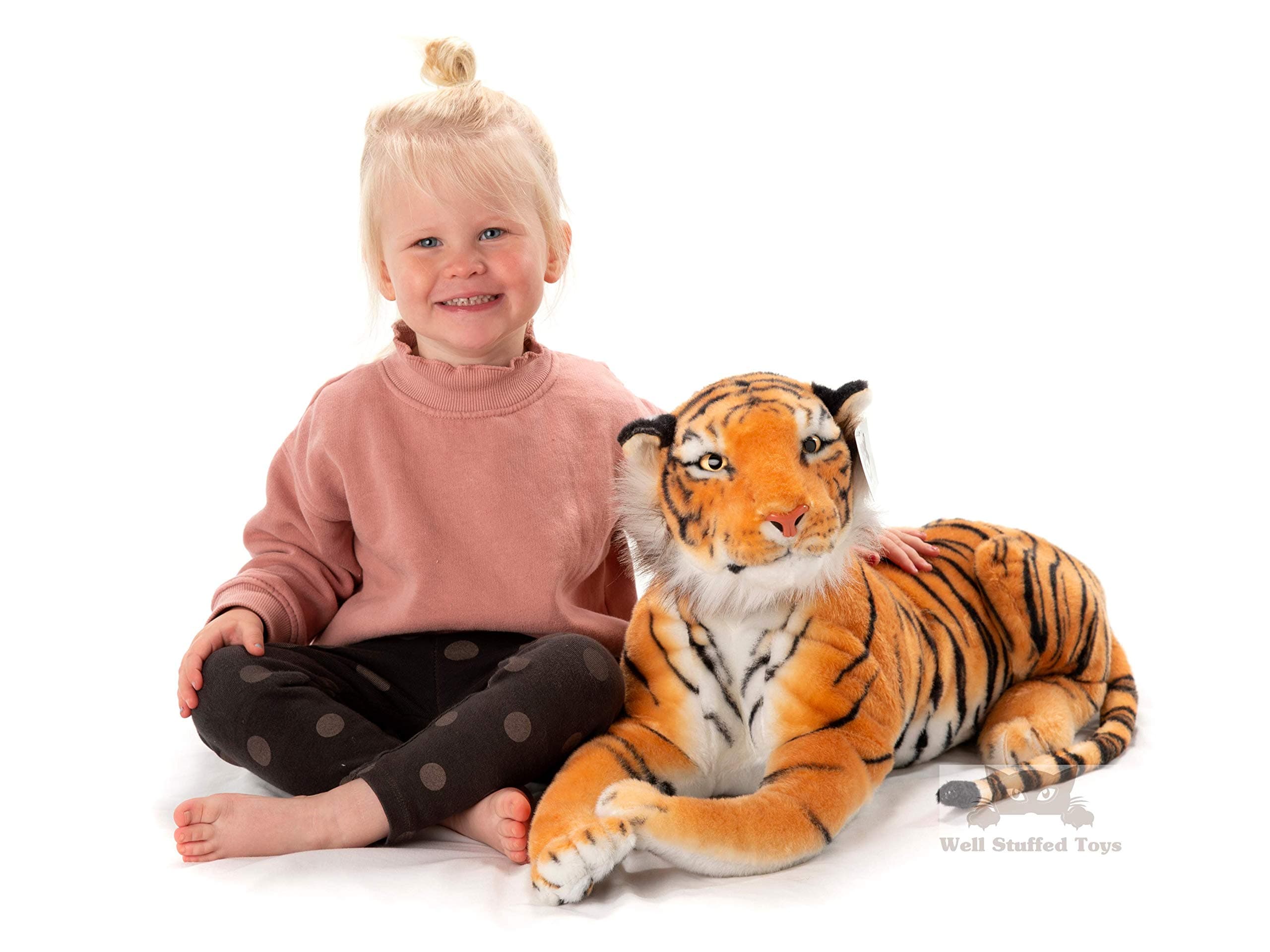 Deluxe PawsBrown Tiger Plush 100cm (40")