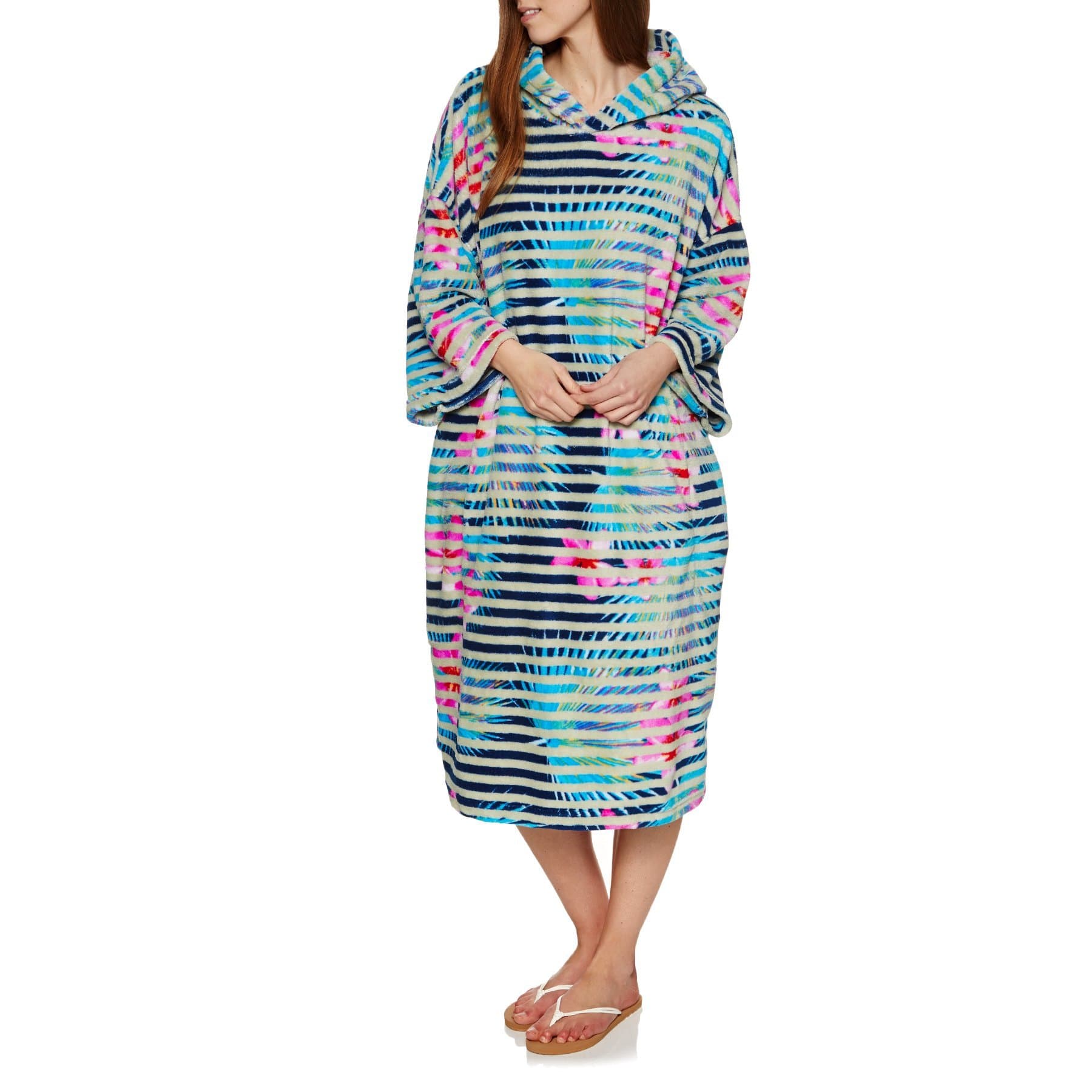 Tools Microfibre Surf Changing Robe One Size Tropics Stripe