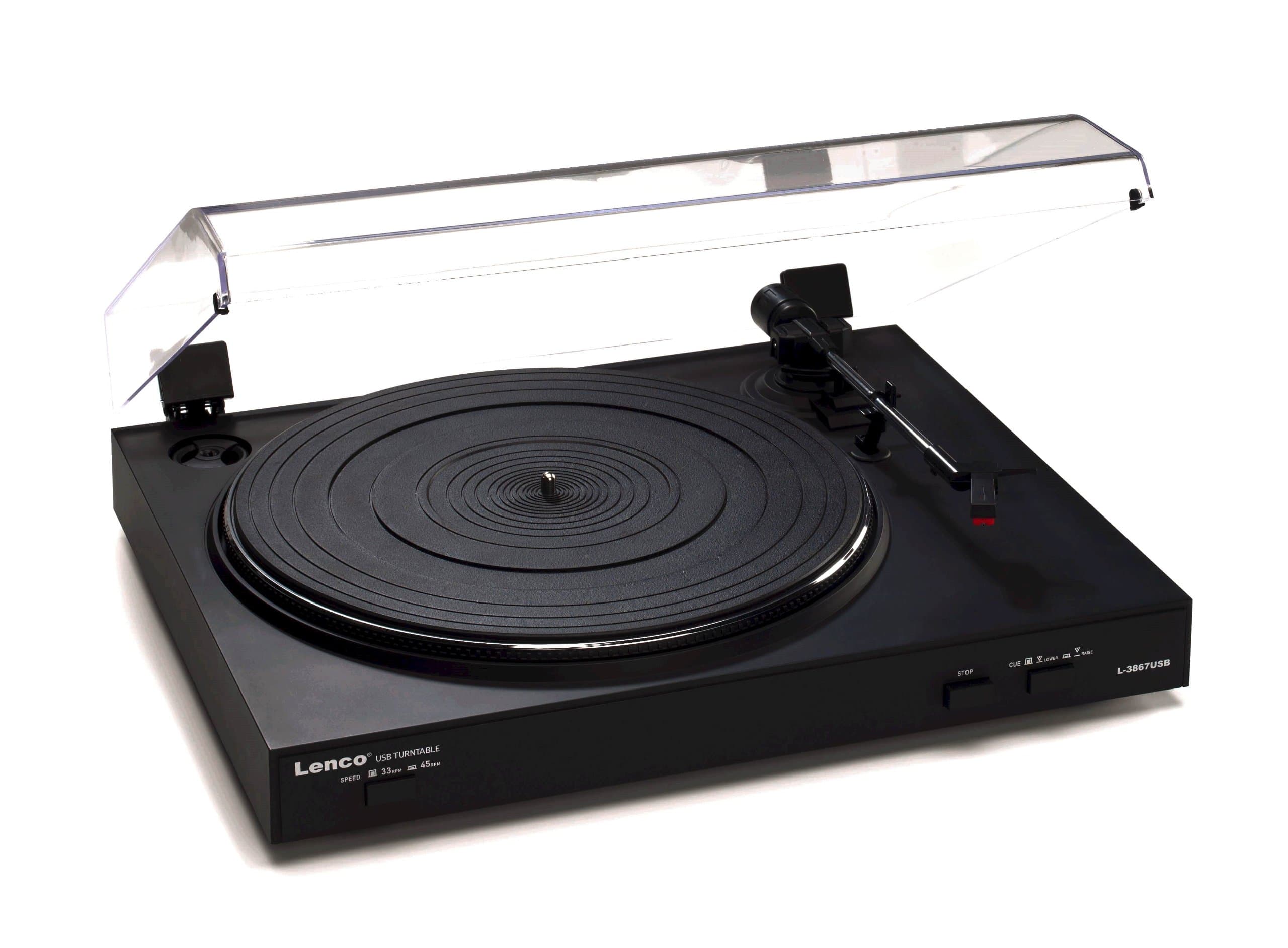 Lenco L-3867 Turntable with USB connection
