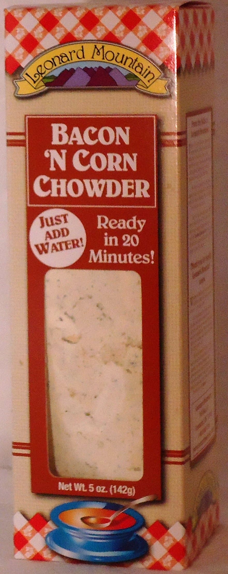 Leonard Mountain Soup, Bacon and Corn Chowder, 5 Ounce