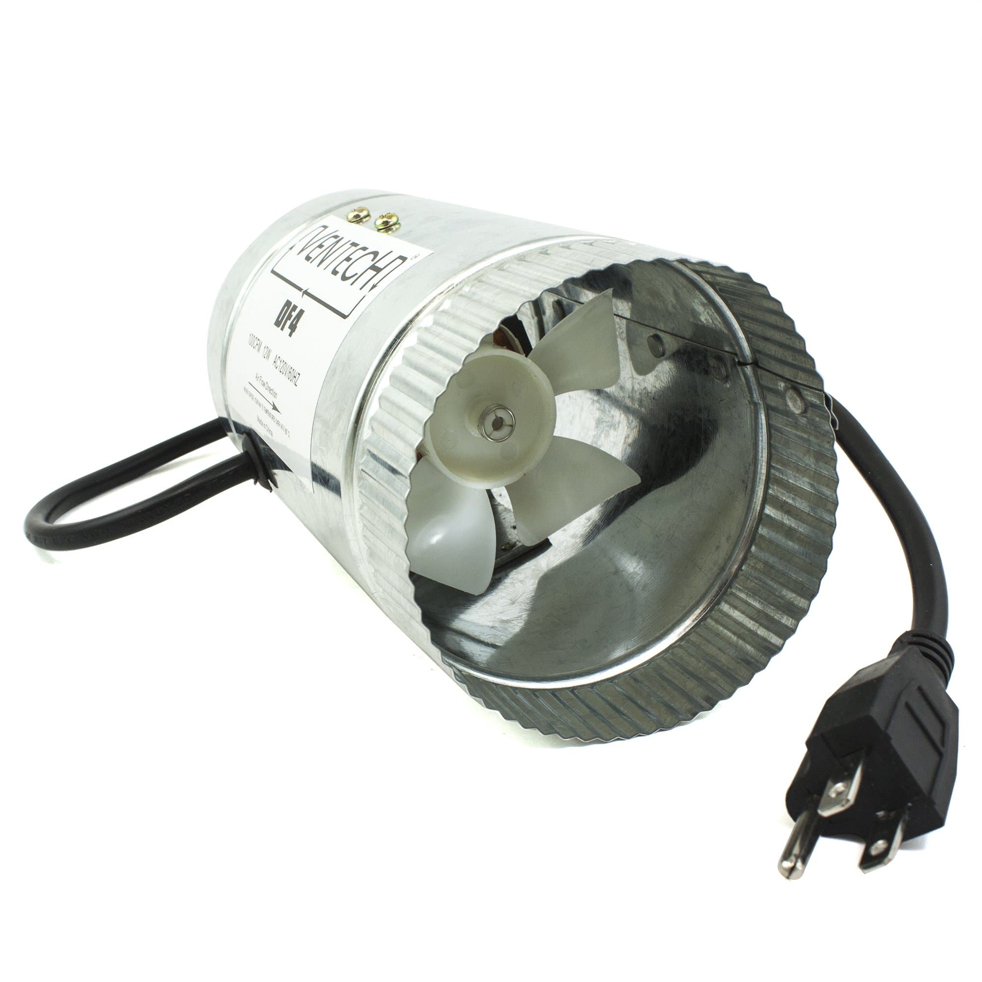 VT DF-4 DF4 Duct Fan, 65 CFM, 4"