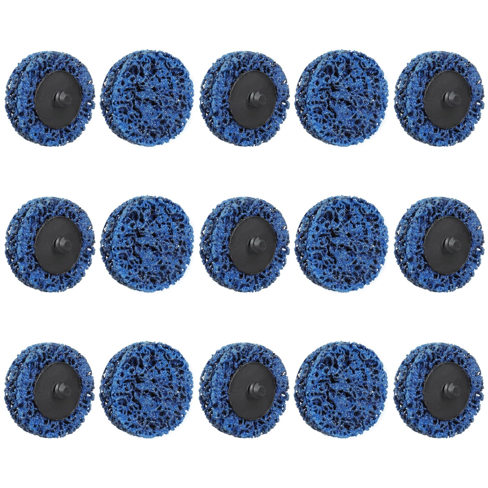 15PCS 2 Inch Quick Change Easy Strip Discs for Drills, Die Grinder Polishing, Clean and Remove Paint, Rust Welds and Oxidation, Easy Strip Wheel Abrasives for Metal, Wood Working