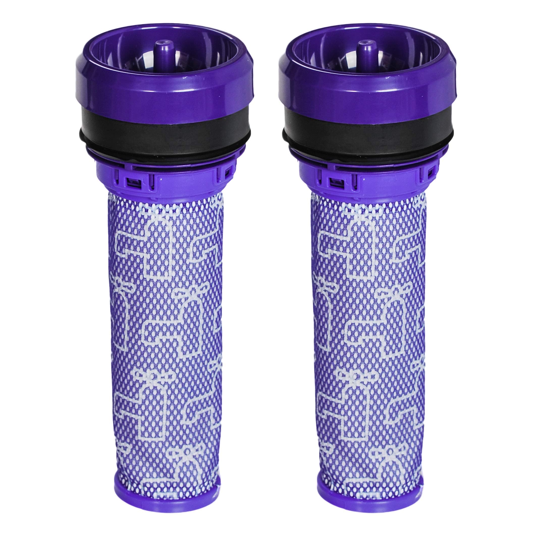 HIFROM Replacement Pre Motor Stick Filter Compatible with Dyson DC28 DC37 DC39 DC53 Vacuum Cleaner, Washable HEPA Filter Replacement for 923413-01 (2pcs)