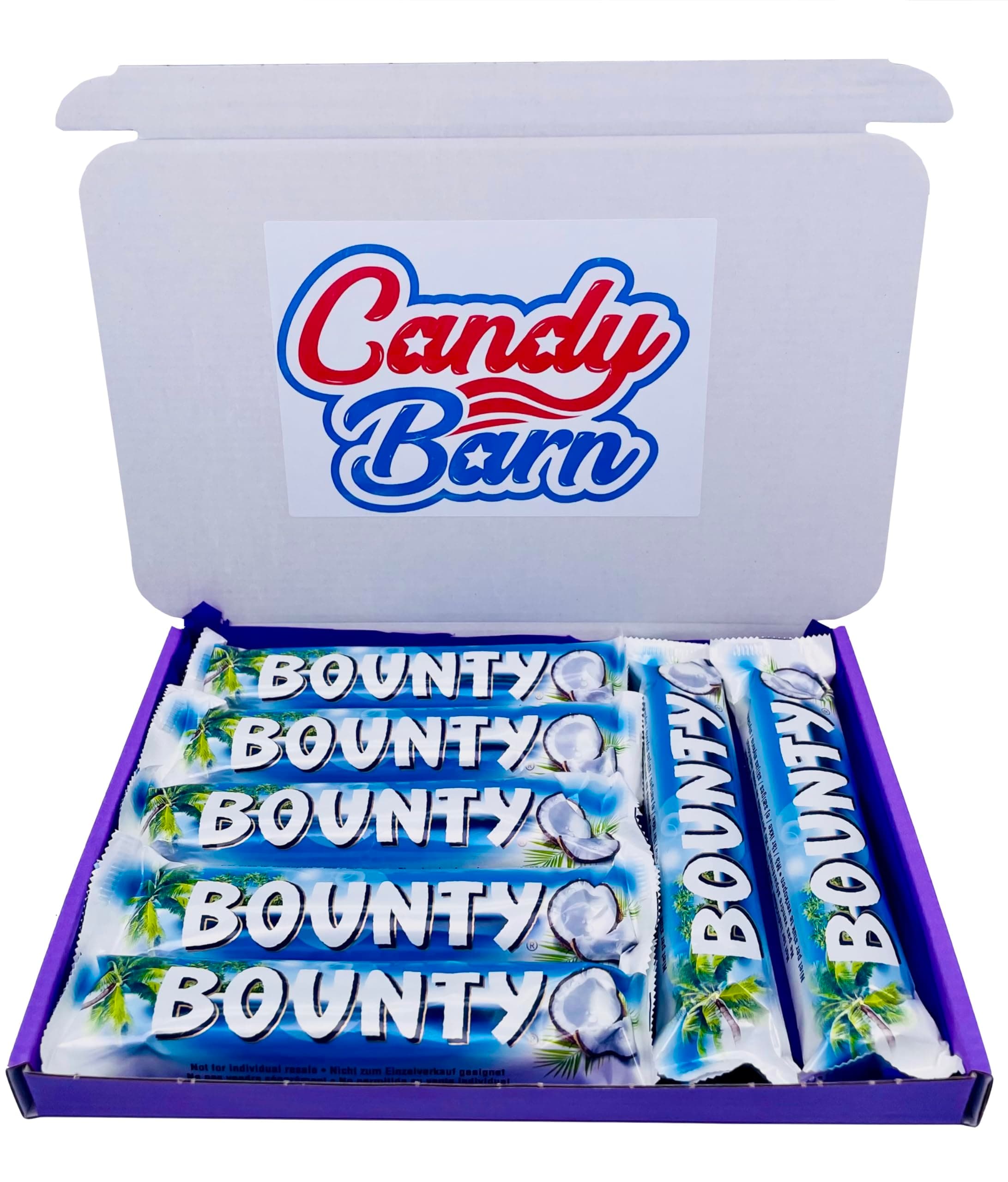 BountyChocolate Bars Gift Box 7 Bars Milk Chocolate Hamper Present